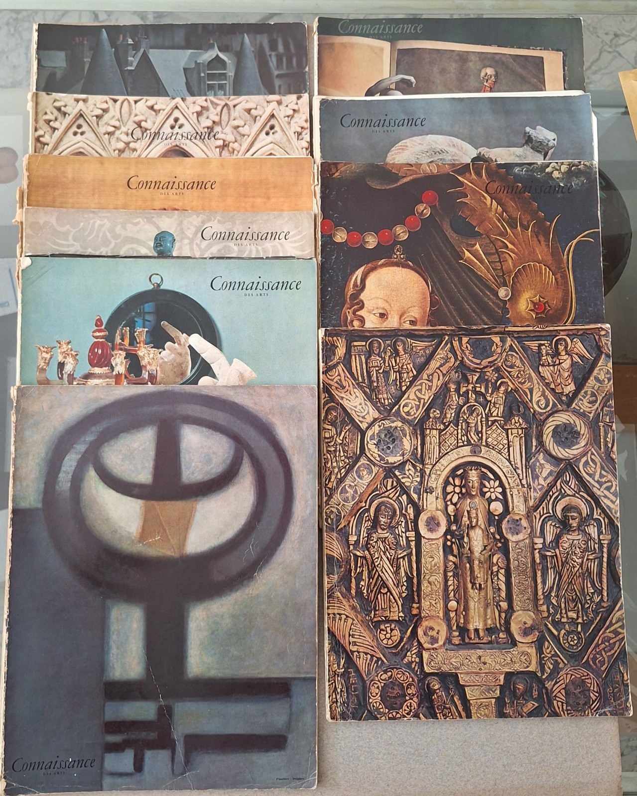 CONNAISSANCE DES ARTS ANNATA 1959 SCOMPLETA 10 NUMERI
