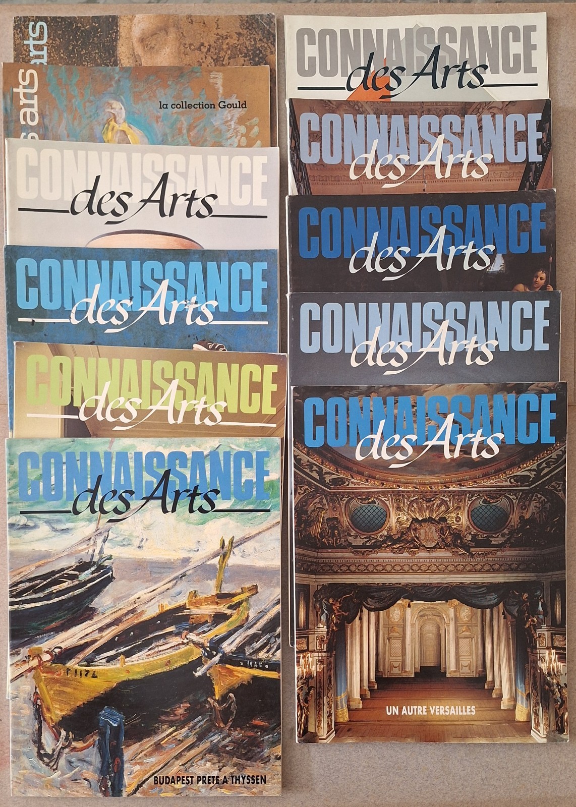 CONNAISSANCE DES ARTS ANNATA 1985 COMPLETA 11 NUMERI