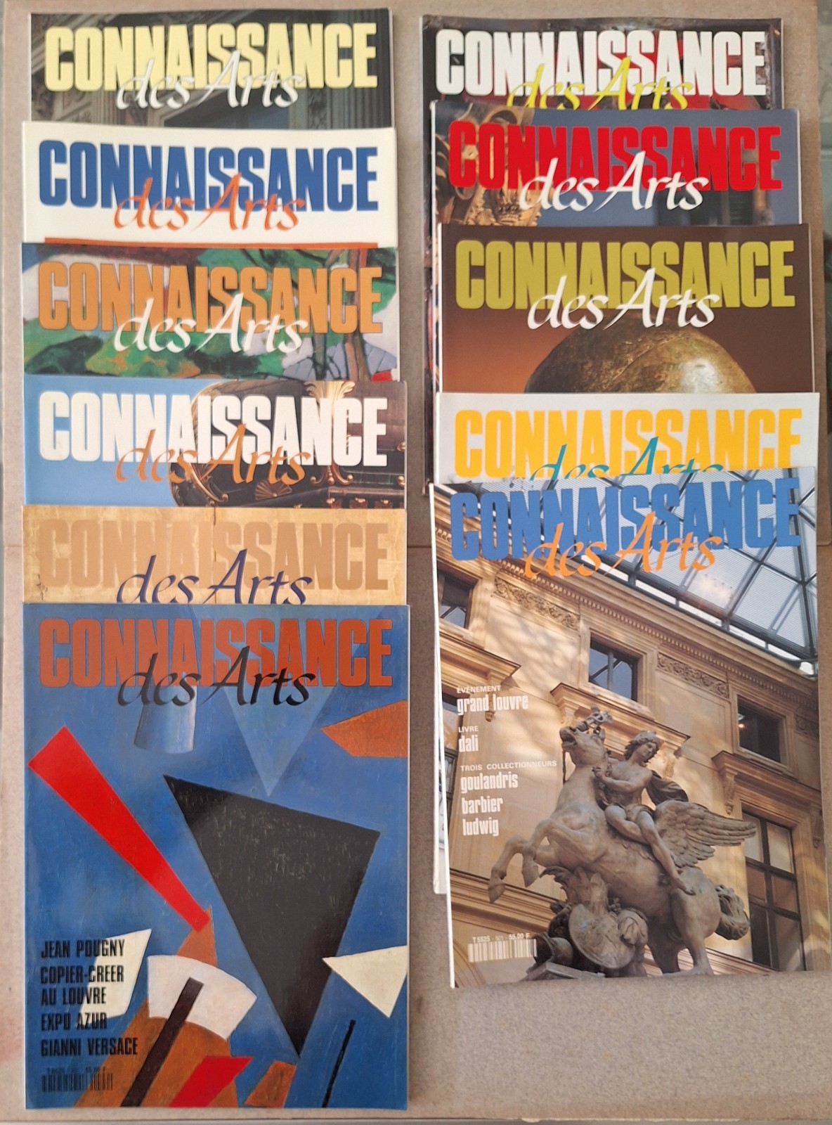 CONNAISSANCE DES ARTS ANNATA 1993 COMPLETA 11 NUMERI