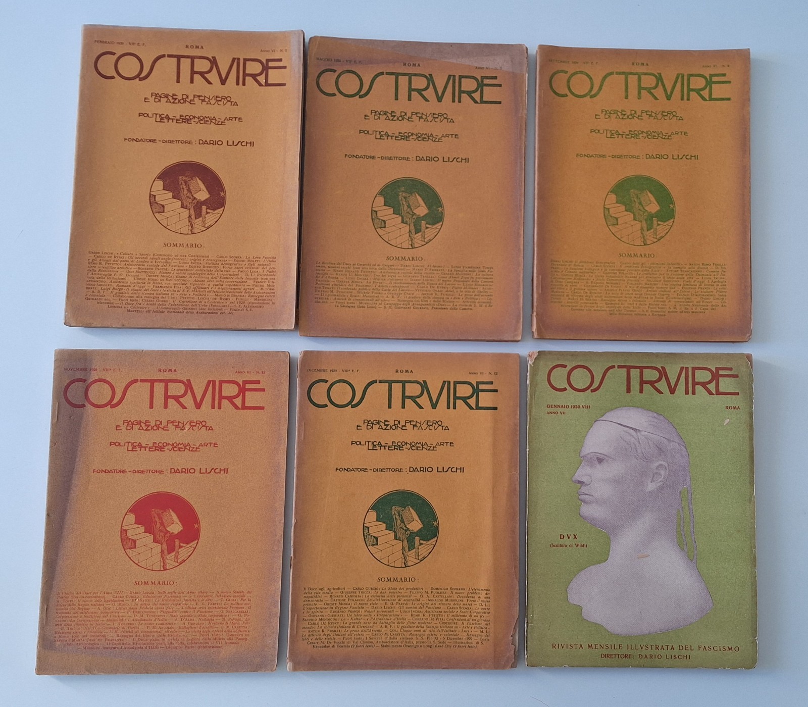 COSTRUIRE PAGINE DI PENSIERO DI AZIONE FASCISTA ANNO 1929 N. …
