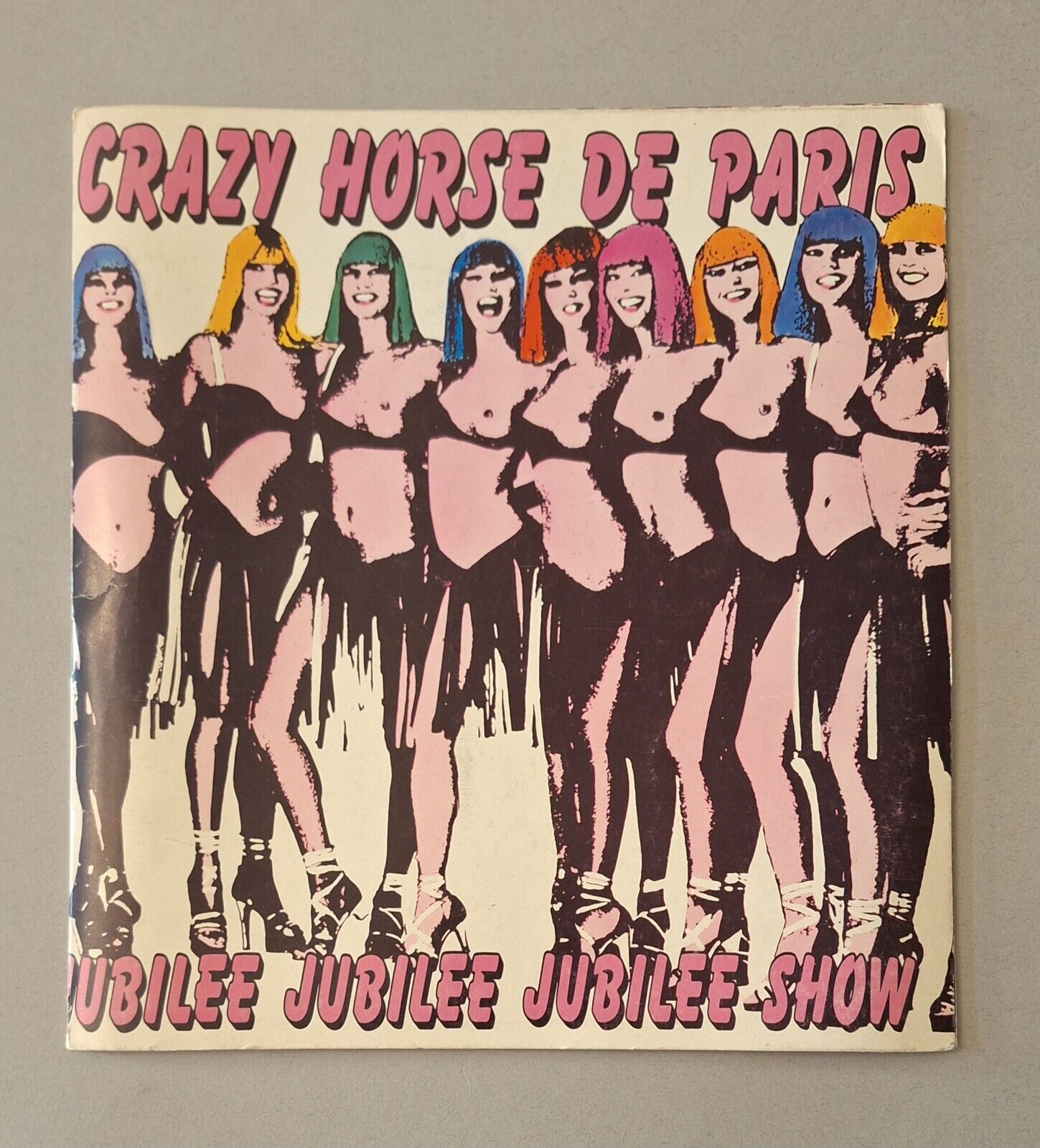 CRAZY HORSE DE PARIS JUBILEE SHOW BROCHURE