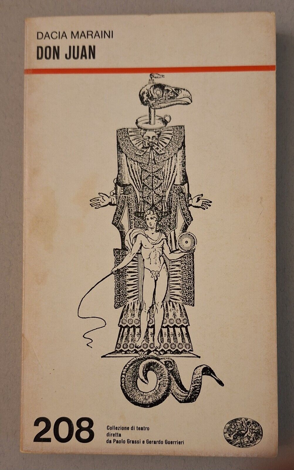 DACIA MARAINI DON JUAN EINAUDI TEATRO 1976