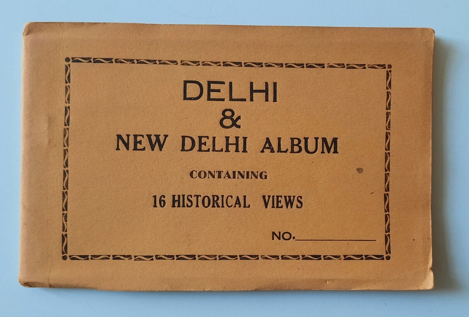 DELHI & NEW DELHI ALBUM CONTAINIG 16 HISTORICAL VIEWS ALBUM …