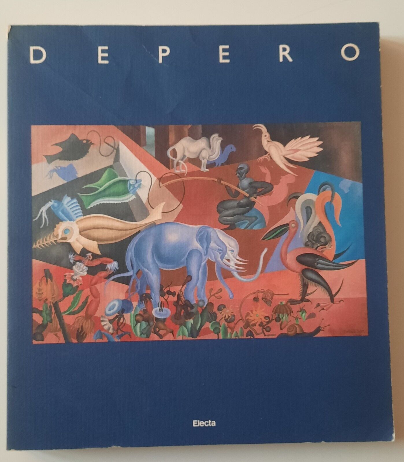 DEPERO CATALOGO MOSTRA ROVERETO ELECTA 1989