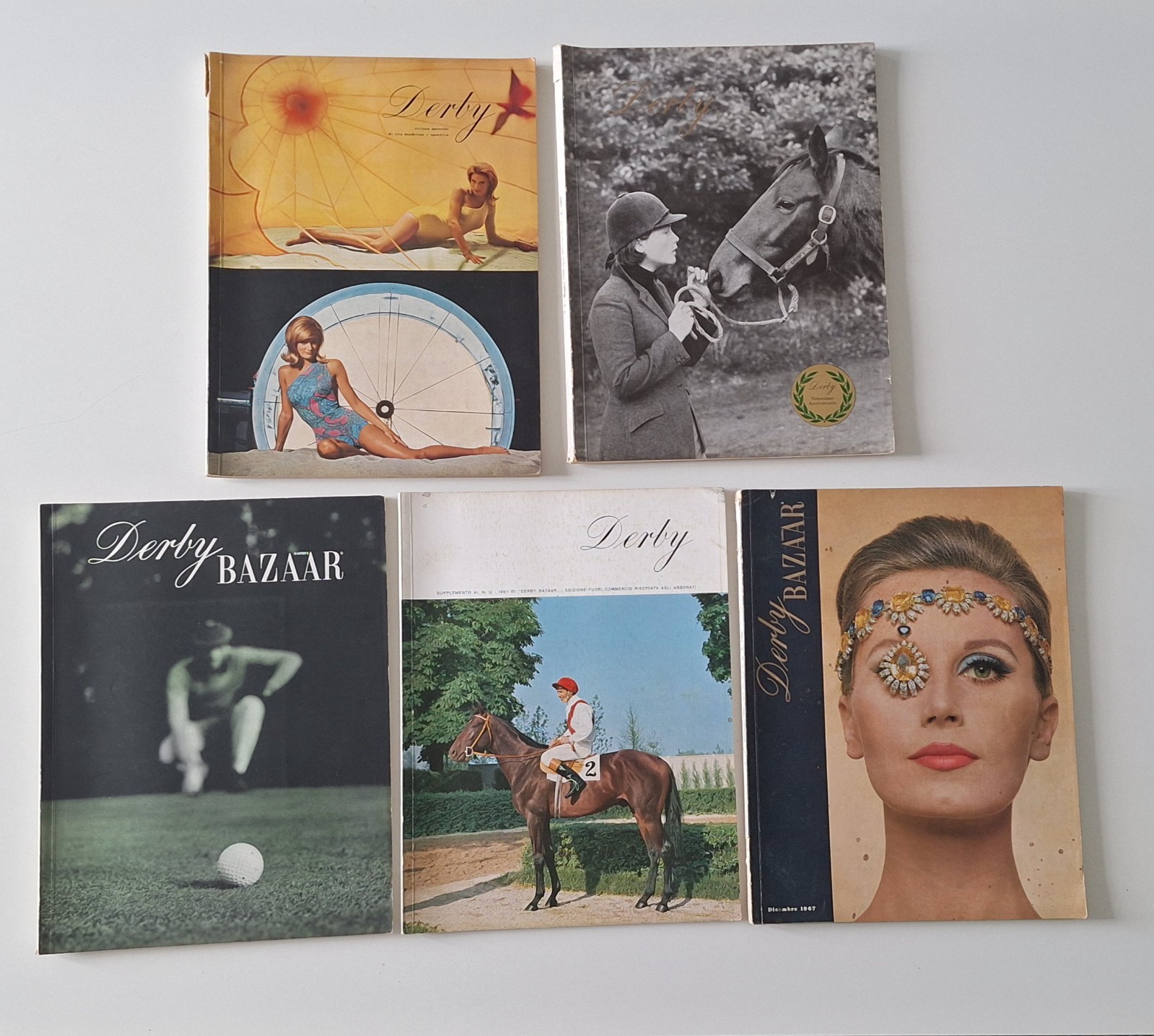 DERBY BAZAAR HARPER'S MAGAZINE N. 1-2 / 3 / 4/ …