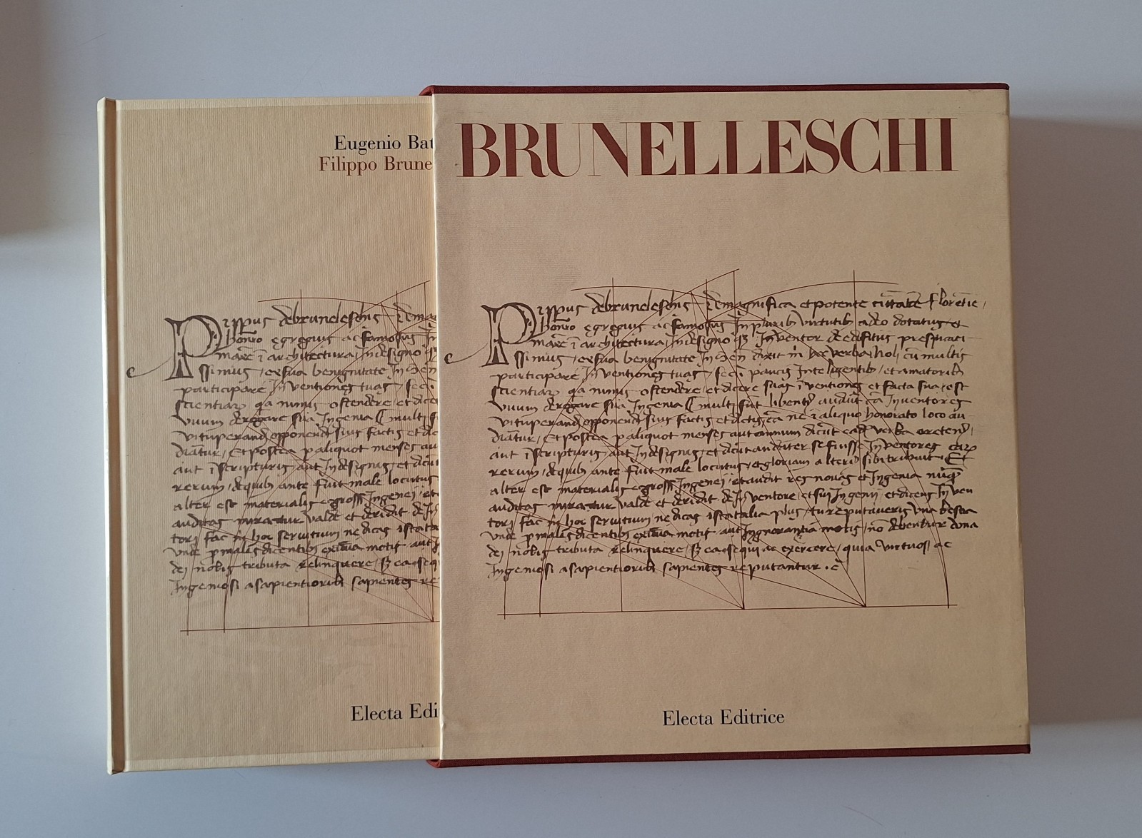 E. BATTISTI FILIPPO BRUNELLESCHI ELECTA 1984