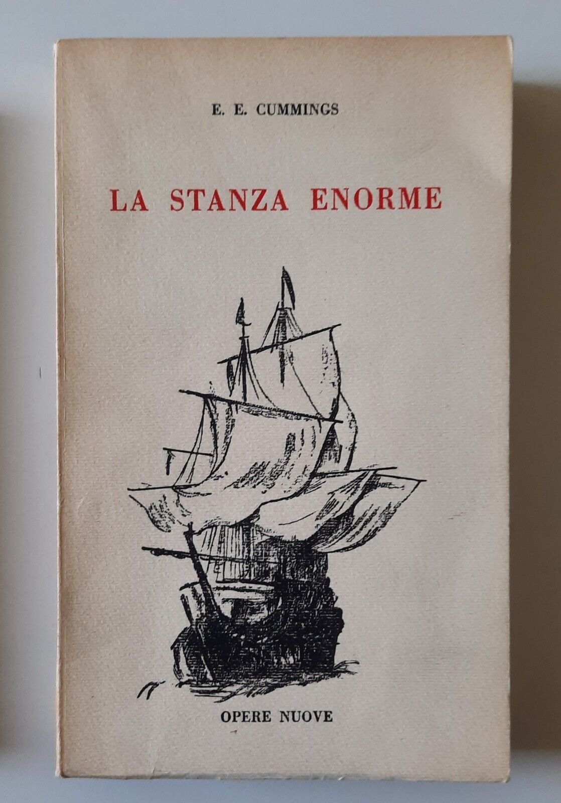 E.E. CUMMINGS LA STANZA ENORME OPERE NUOVE 1963