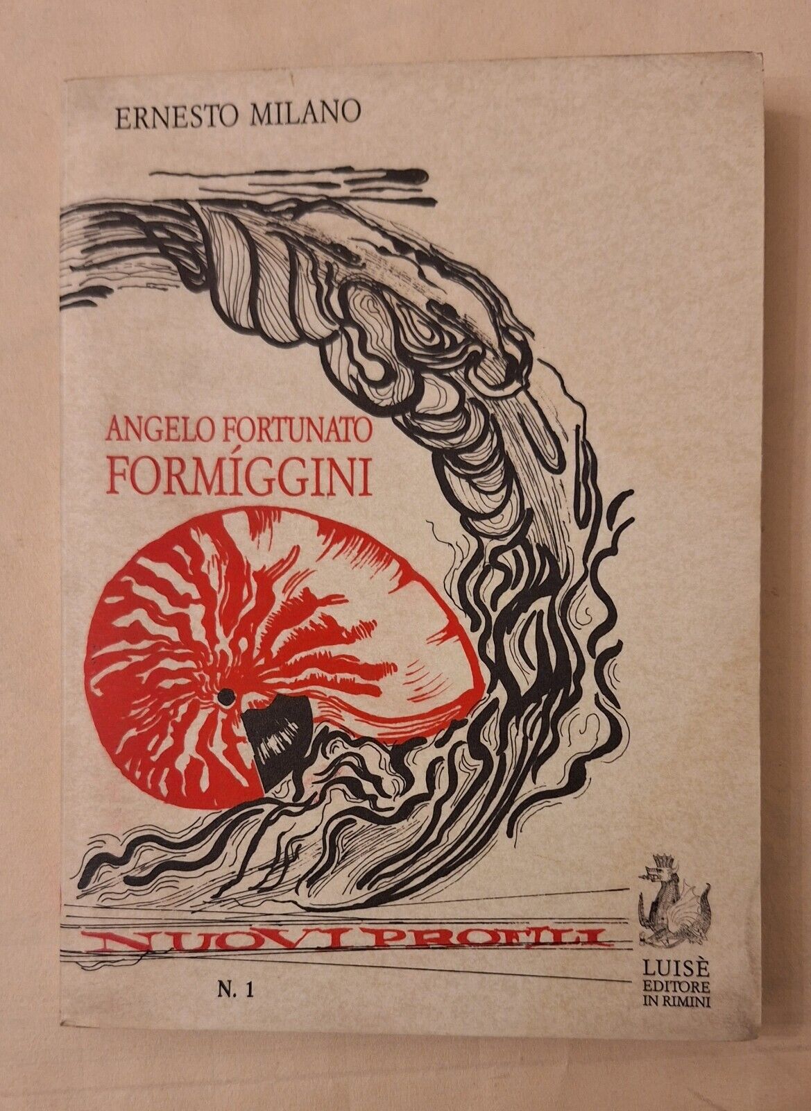 E. MILANO ANGELO FORTUNATO FORMIGGINI LUISE' EDITORE 1987