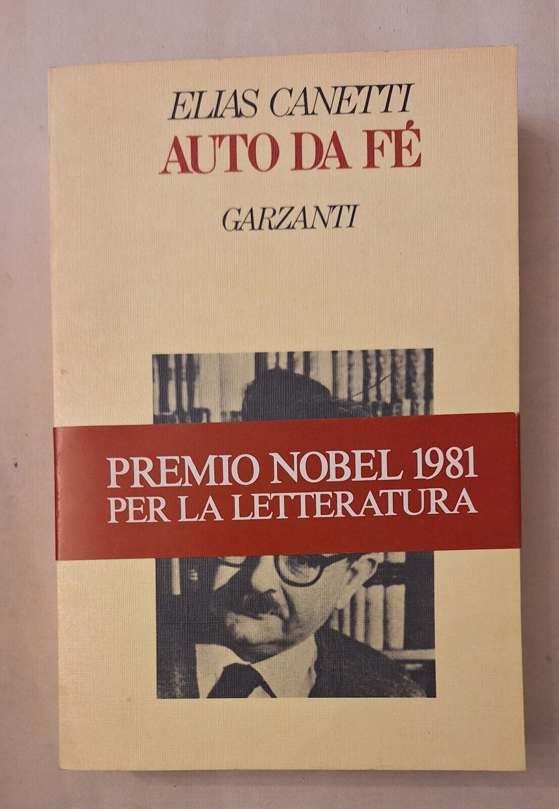 ELIAS CANETTI AUTO DA FE' GARZANTI