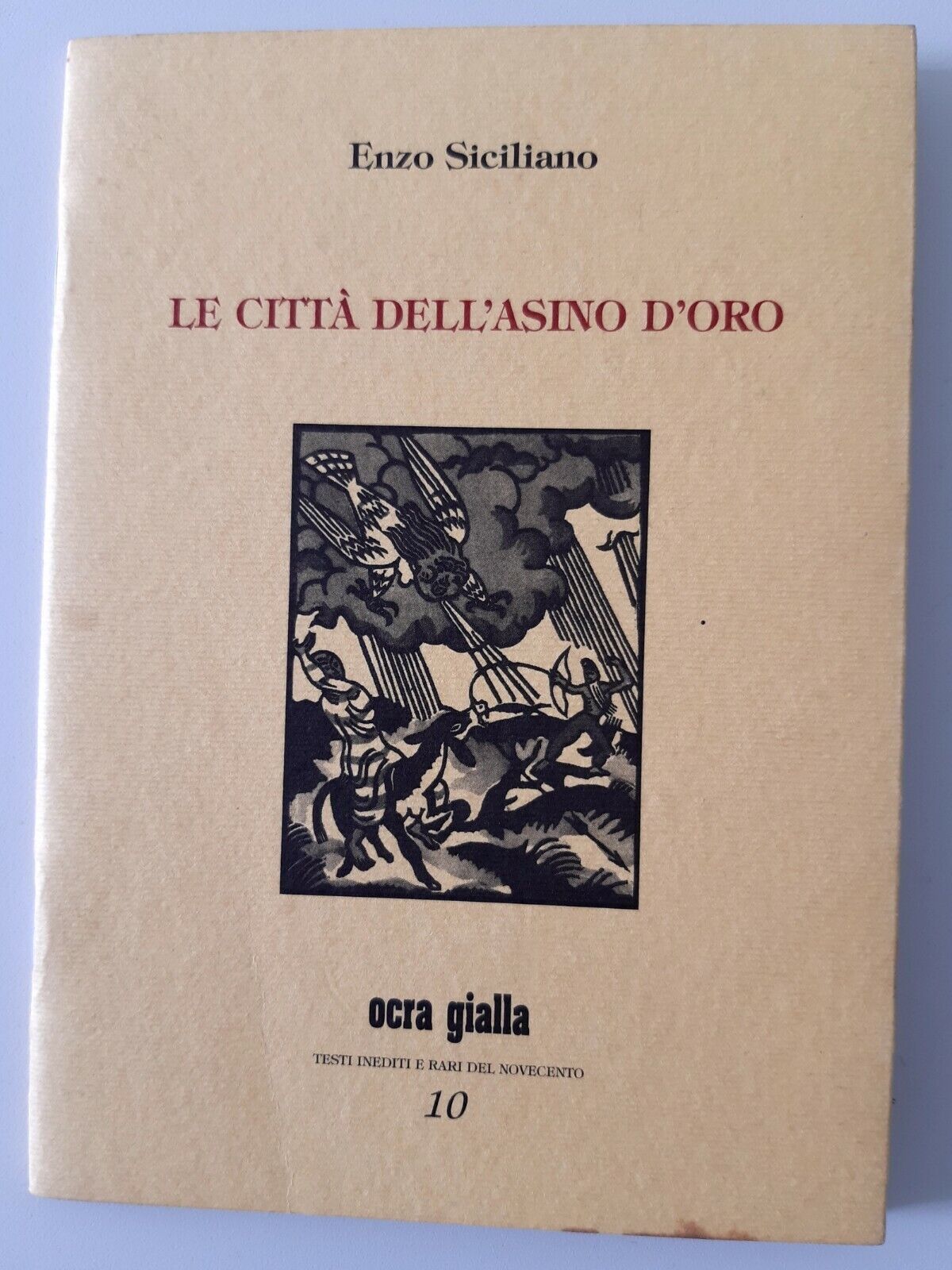 ENZO SICILIANO LE CITTA' DELL'ASINO D'ORO OCRA GIALLA 1997 1° …