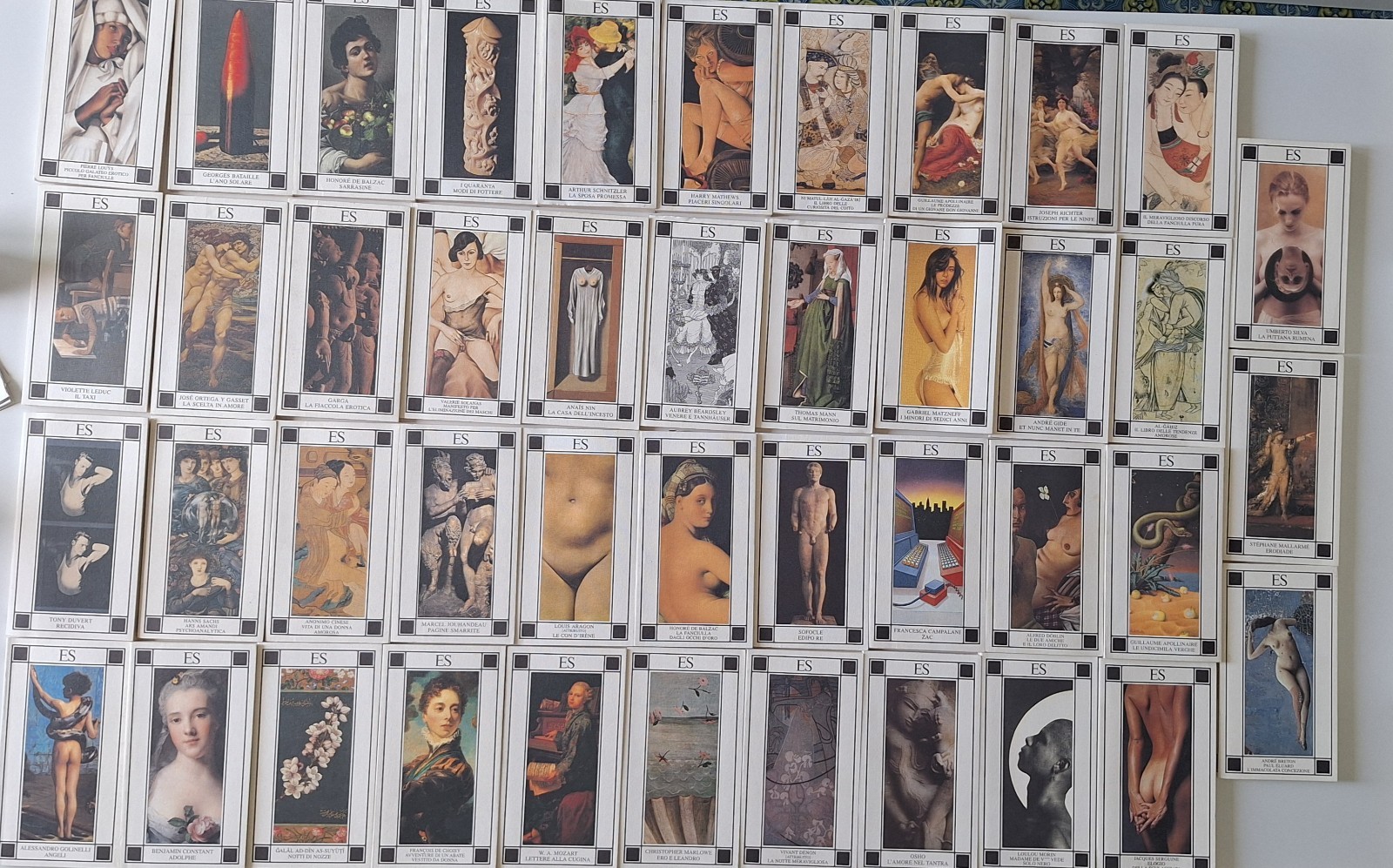 ES PICCOLA BIBLIOTECA DELL'EROS 43 VOLUMI