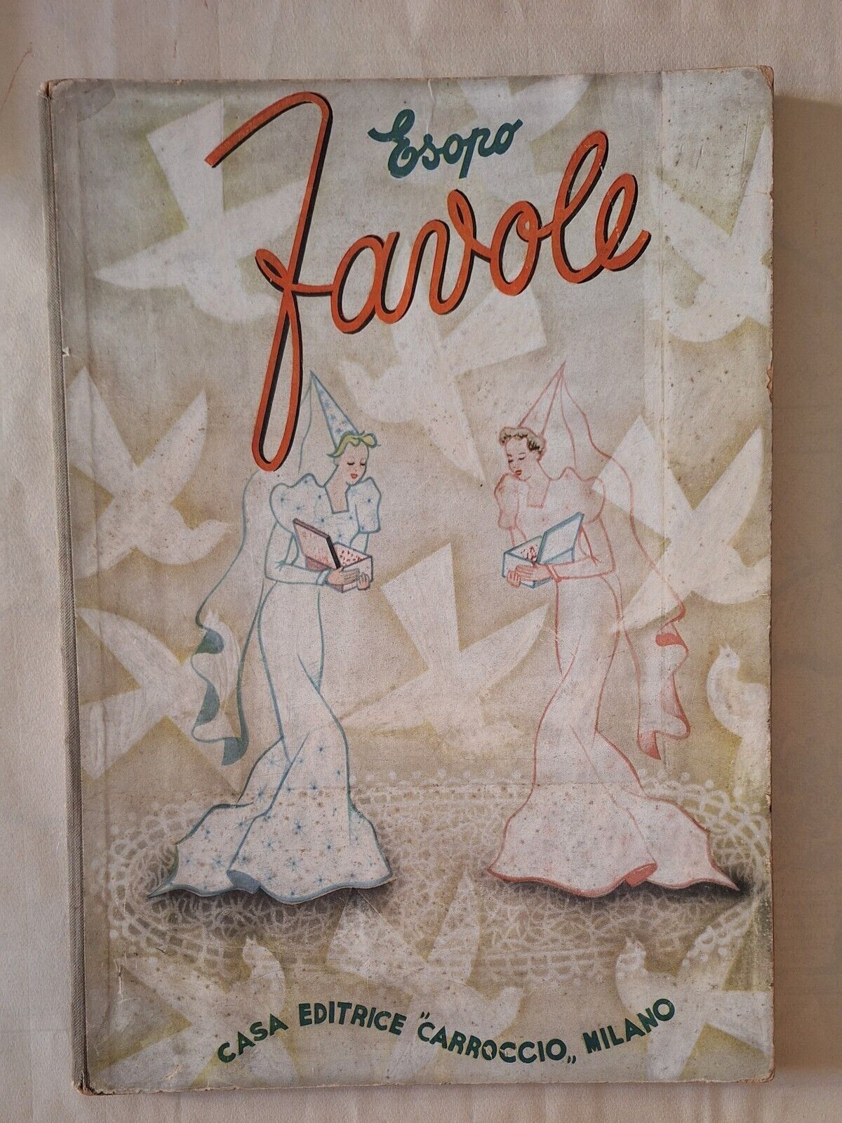 ESOPO FAVOLE ED. CARROCCIO 1944 ILL. GALBIATI
