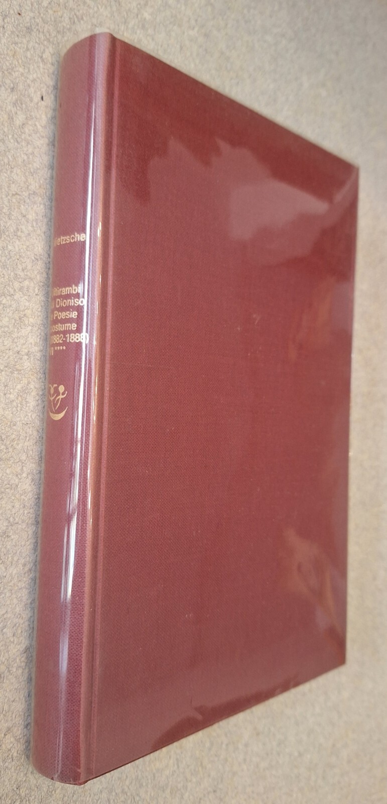 F. NIETZSCHE DITIRAMBI DI DIONISO E POESIE POSTUME ADELPHI 1970