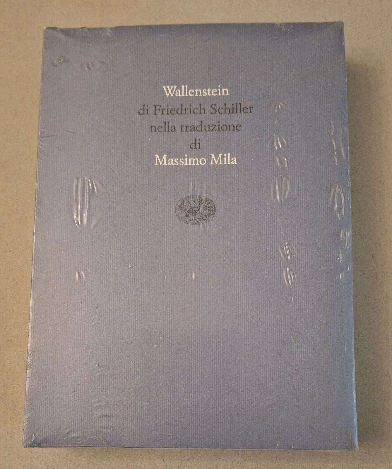 F. SCHILLER WALLENSTEIN TRAD. MASSIMO MILA EINAUDI SIGILLATO