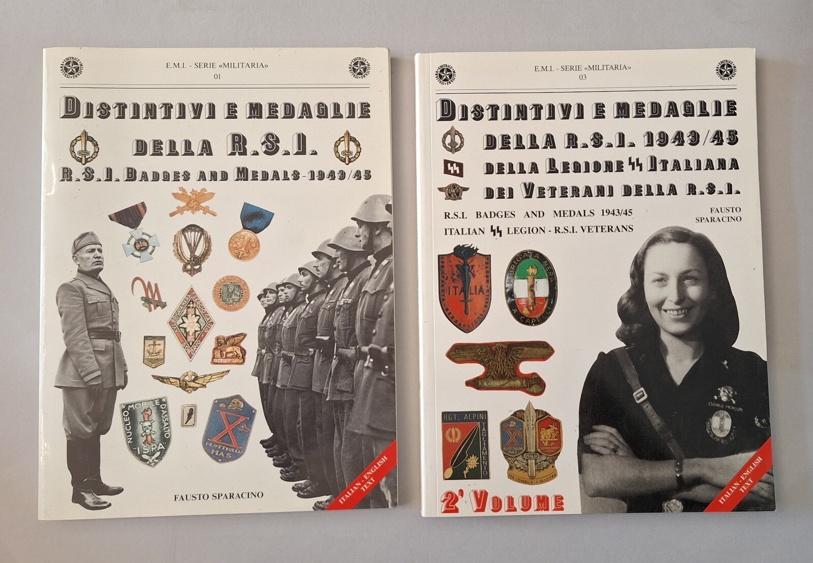FAUSTO SPARACINO DISTINTIVI E MEDAGLIE DELLA RSI ED. MILITARE ITALIANA …