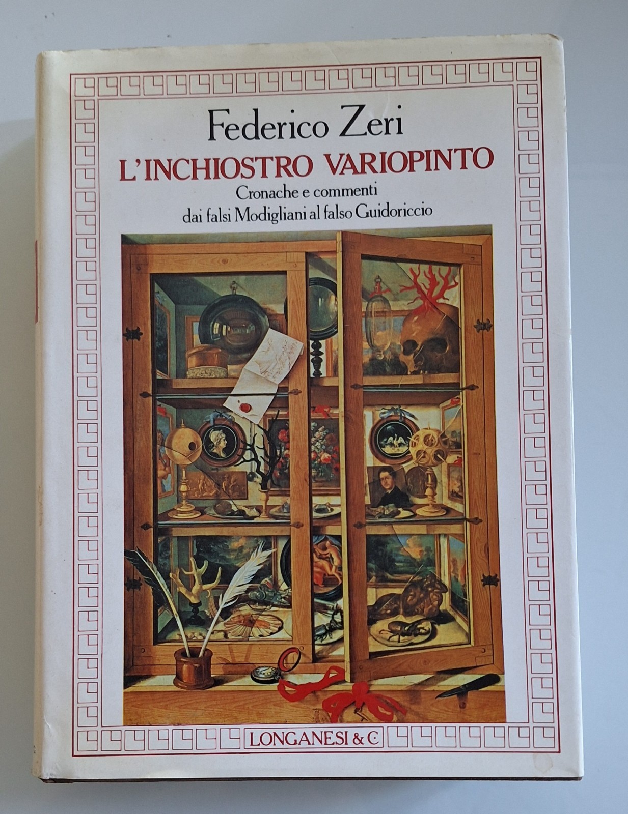 FEDERICO ZERI L'INCHIOSTRO VARIOPINTO LONGANESI 1985
