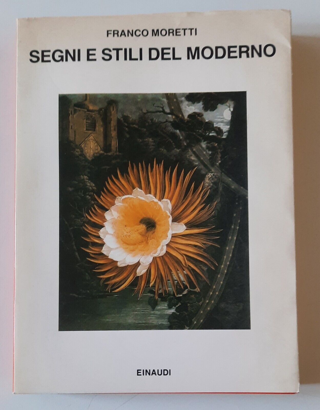 FRANCO MORETTI SEGNI E STILI DEL MODERNO EINAUDI 1987