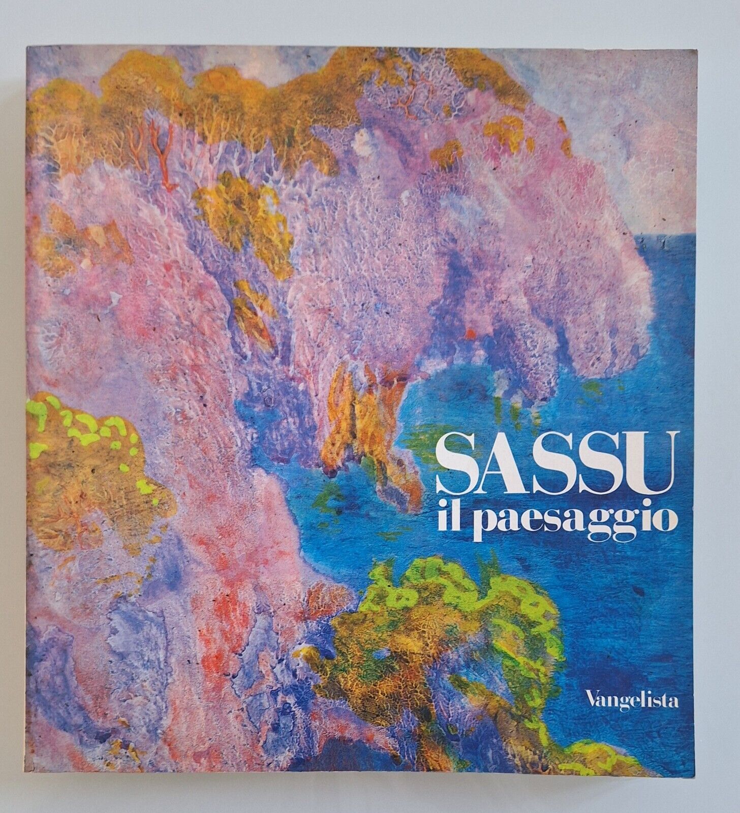 G. MASCHERPA ALIGI SASSU IL PAESAGGIO VANGELISTA 1988 AUTOGRAFATO