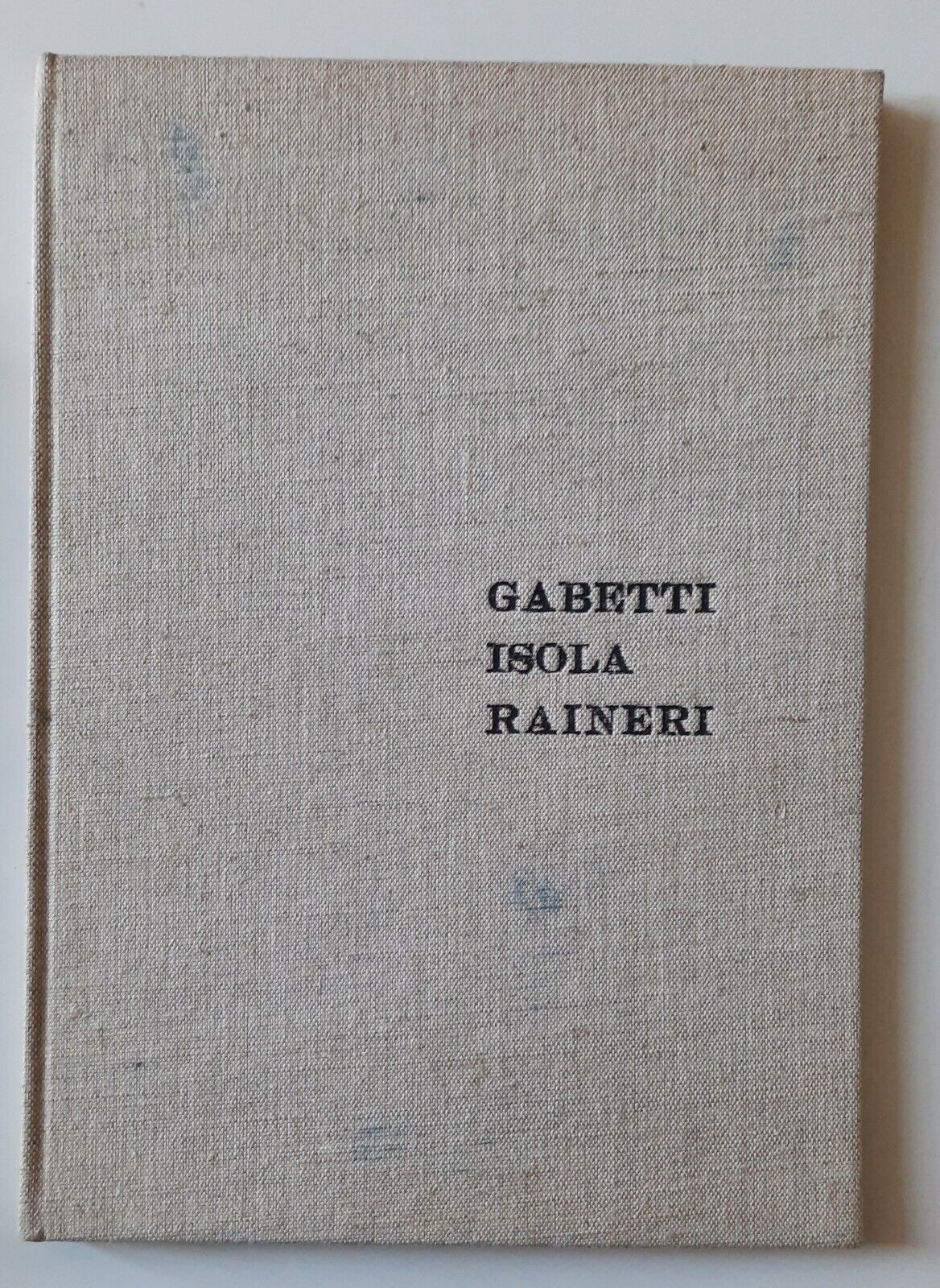 GABETTI ISOLA RAINERI ED. SERCA 1971