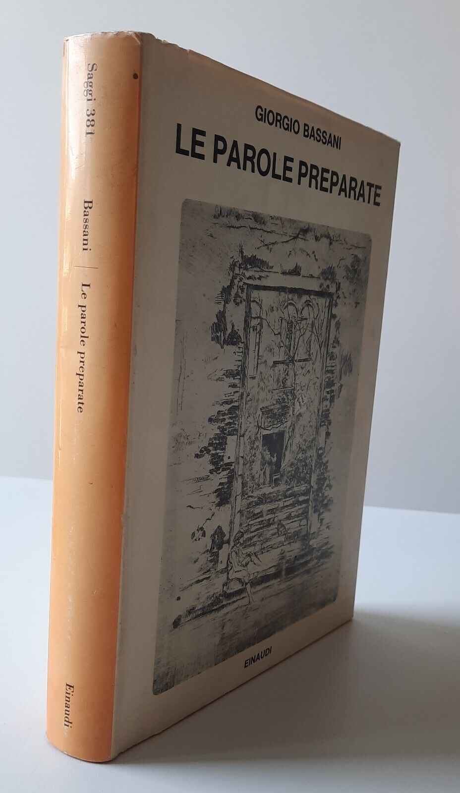 GIORGIO BASSANI LE PAROLE PREPARATE EINAUDI 1966 1° ED.