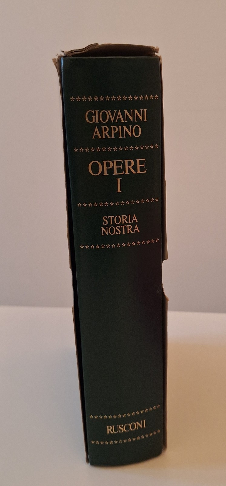 GIOVANNI ARPINO OPERE RUSCONI 1991