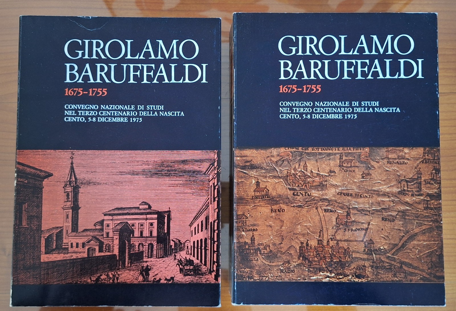 GIROLAMO BARUFFALDI 1675-1755 CONVEGNO NAZ. DI STUDI 1975 2 VOLUMI