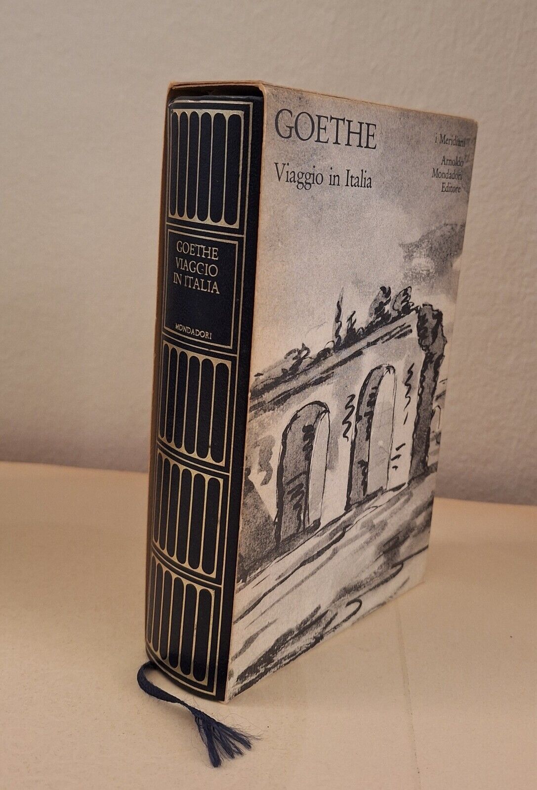 GOETHE VIAGGIO IN ITALIA MONDADORI I MERIDIANI 1985