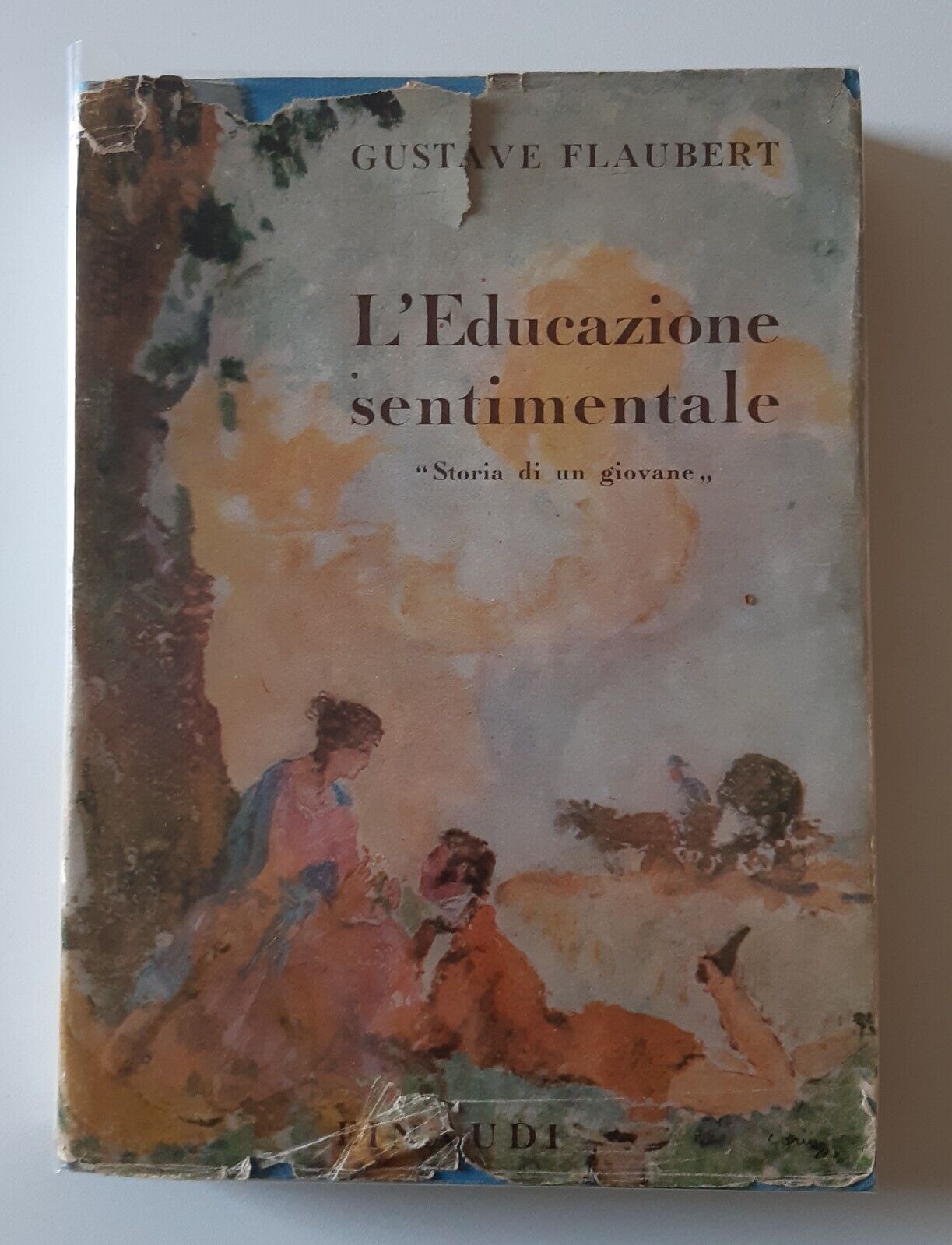 GUSTAVE FLAUBERT L'EDUCAZIONE SENTIMENTALE EINAUDI 1944