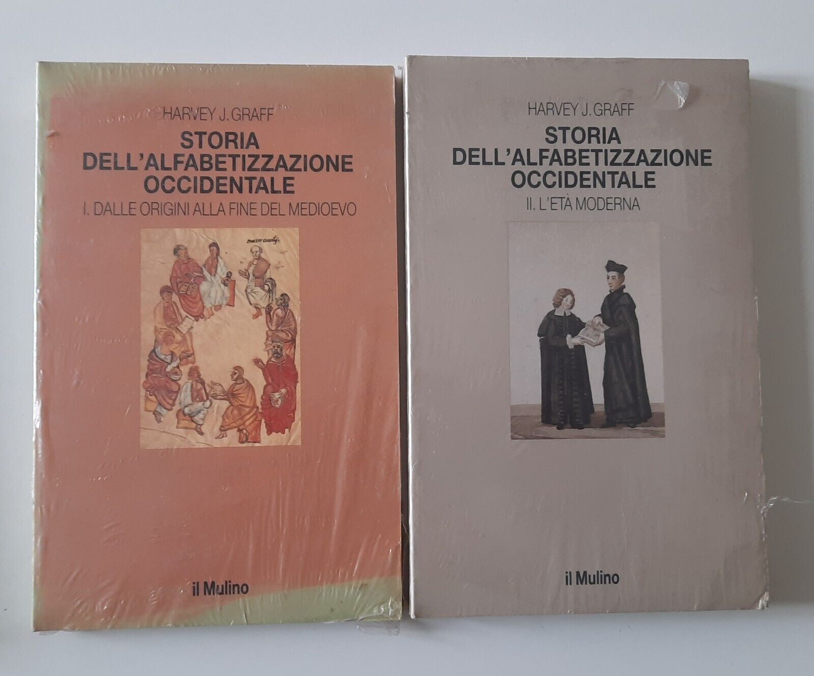 H.J. GRAFF STORIA DELL'ALFABETIZZAZIONE OCCIDENTALE IL MULINO 2 VOLUMI