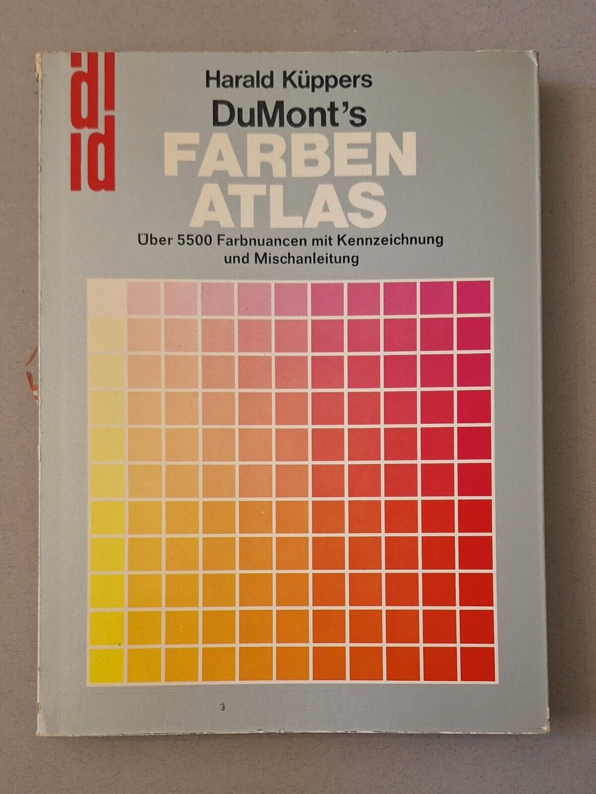 HARALD KUPPERS DUMONT'S FARBEN ATLAS DUMONT BUCHVERLAG KOLN 1978