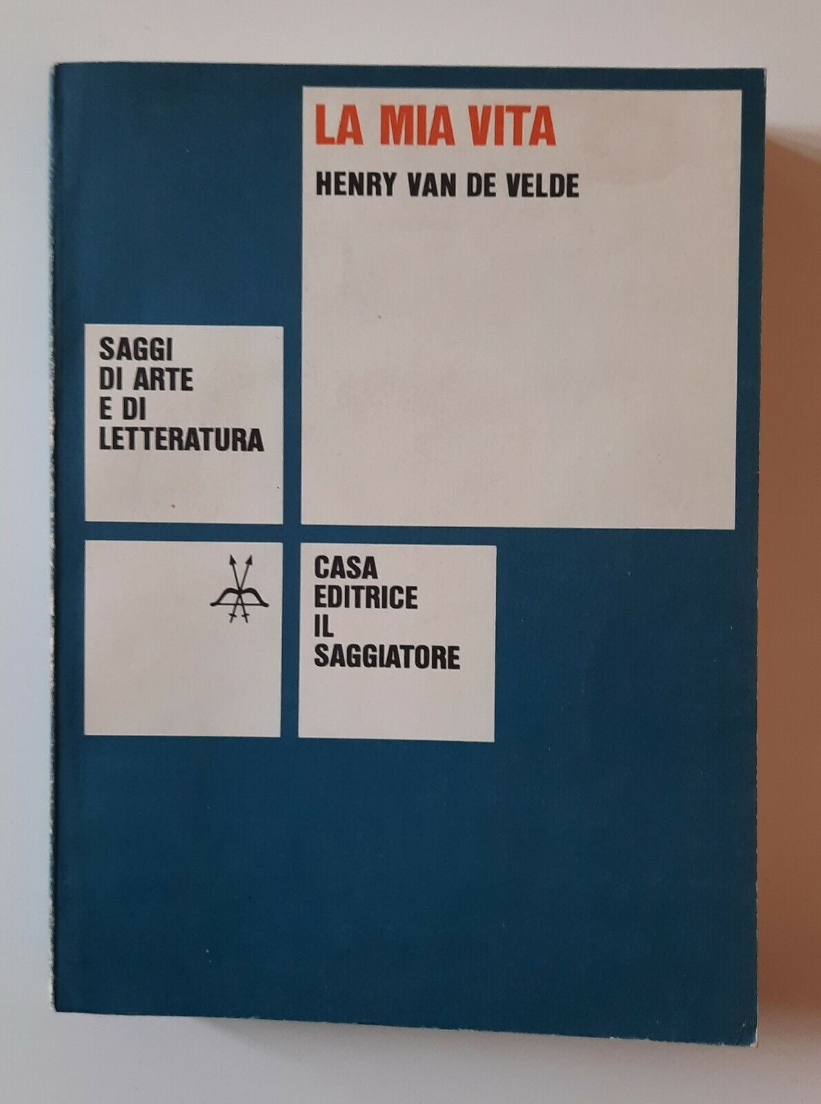 HENRY VAN DE VELDE LA MIA VITA IL SAGGIATORE 1966 …