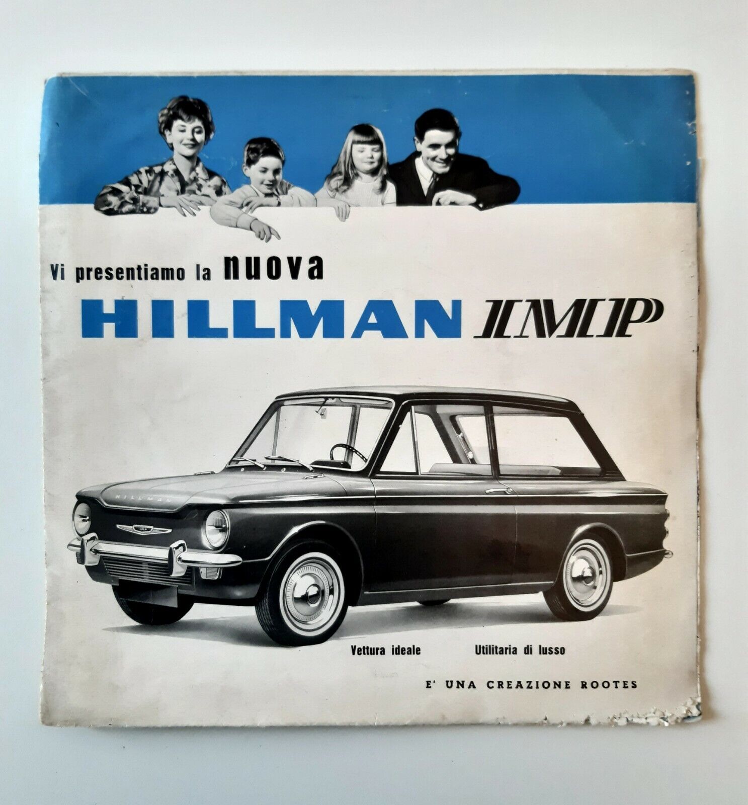 HILLMAN IMP BROCHURE PROMOZIONALE