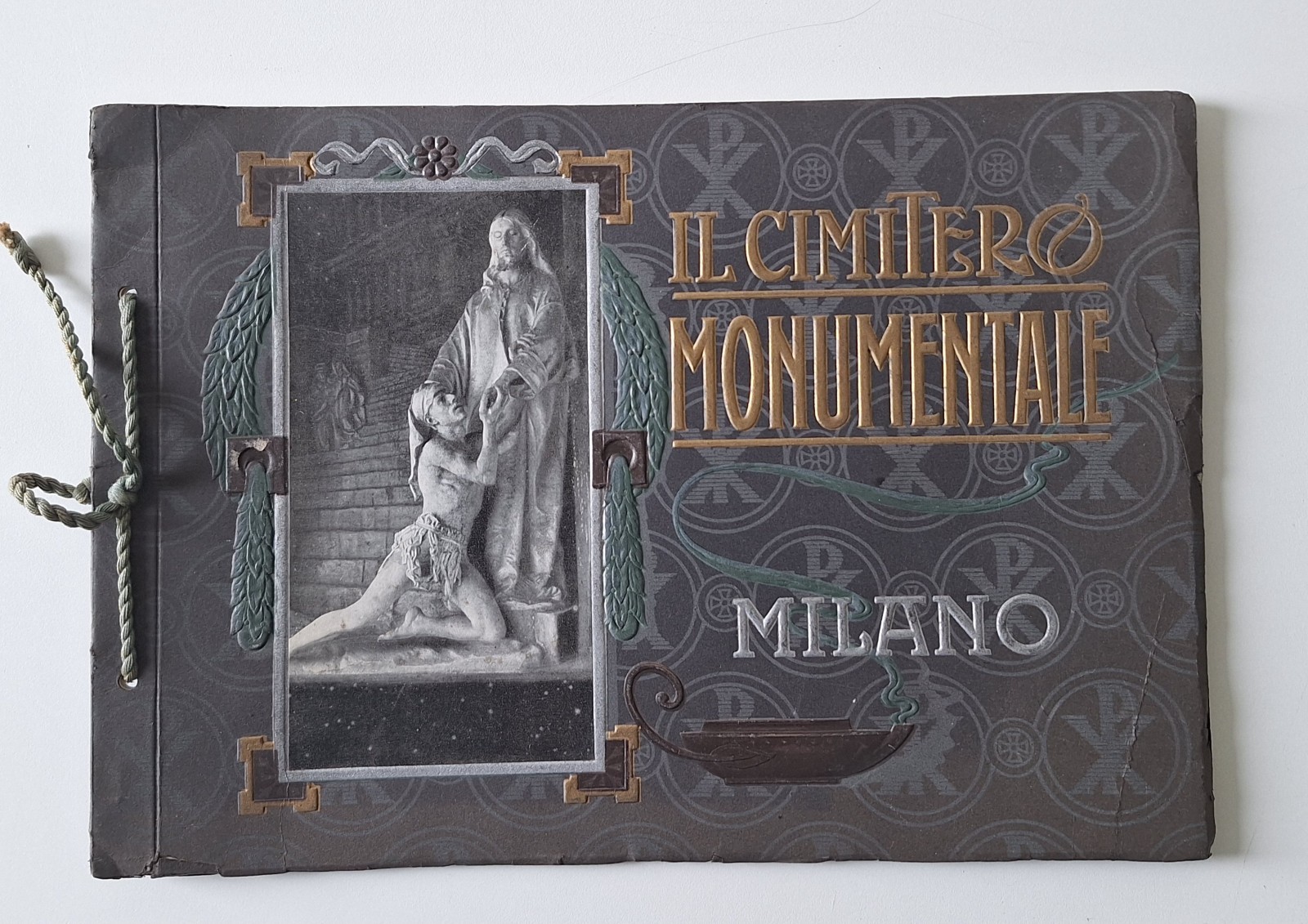 IL CIMITERO MONUMENTALE MILANO ALBUM FOTOGRAFICO EDITORIALE