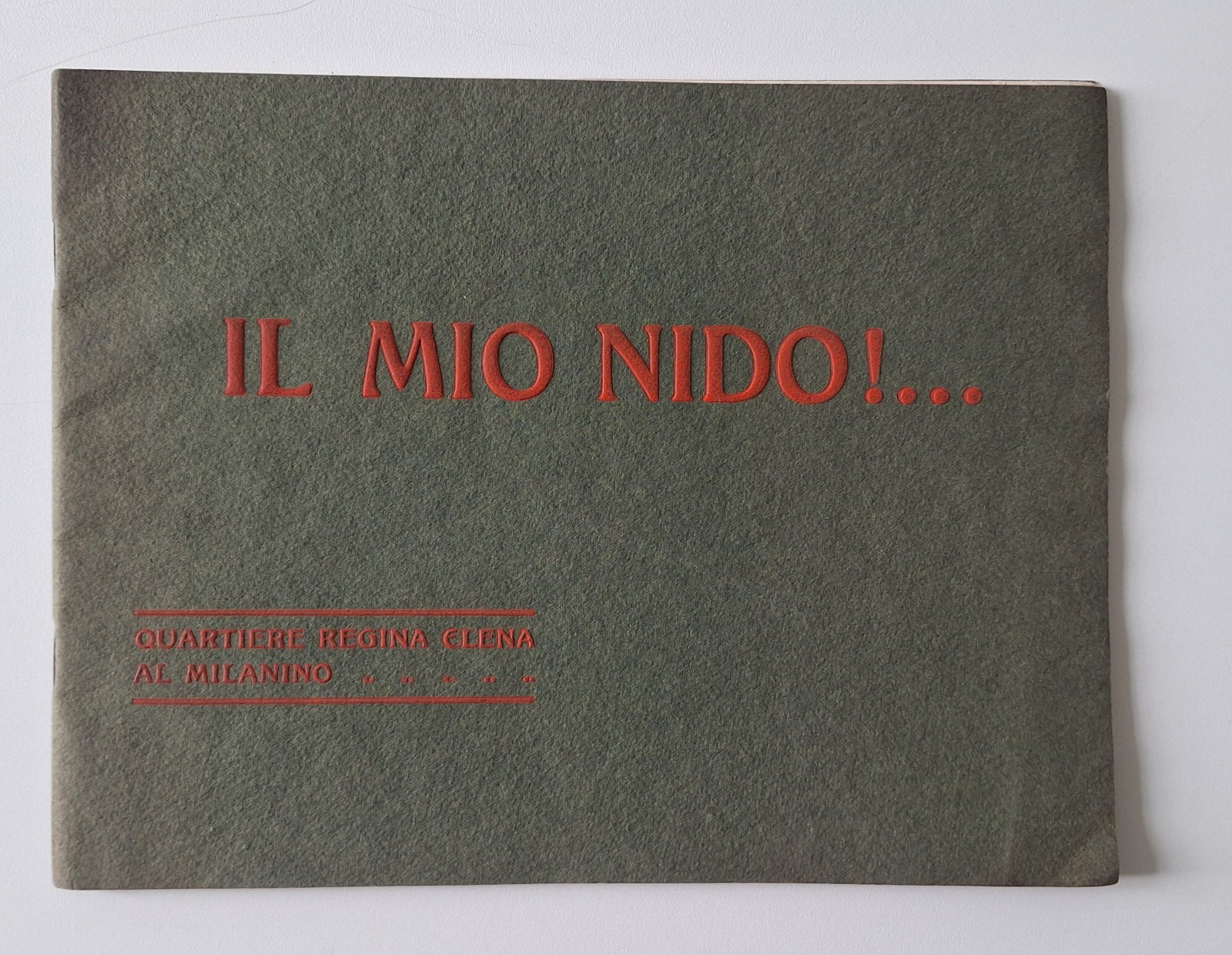 IL MIO NIDO QUARTIERE REGINA ELENA AL MILANINO NAGAS EIGNMANN …