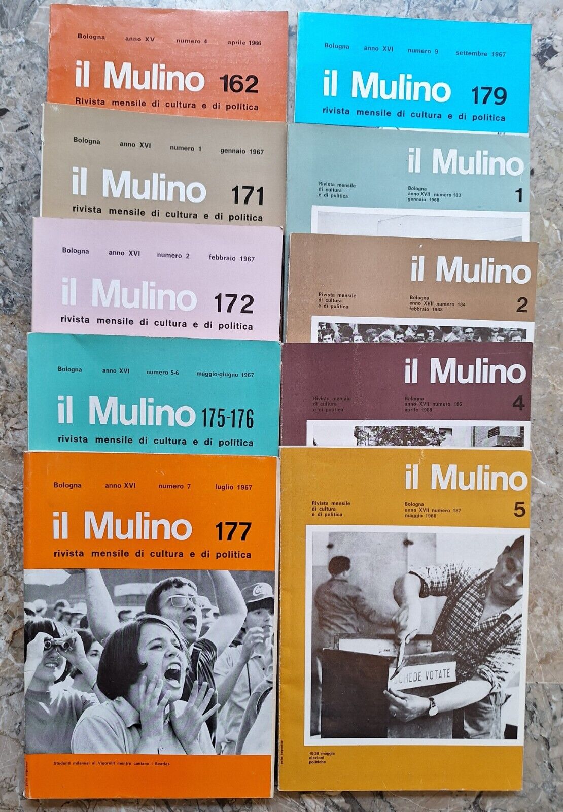 IL MULINO RIVISTA MENSILE DI CULTURA DAL N.162 AL N.187 …