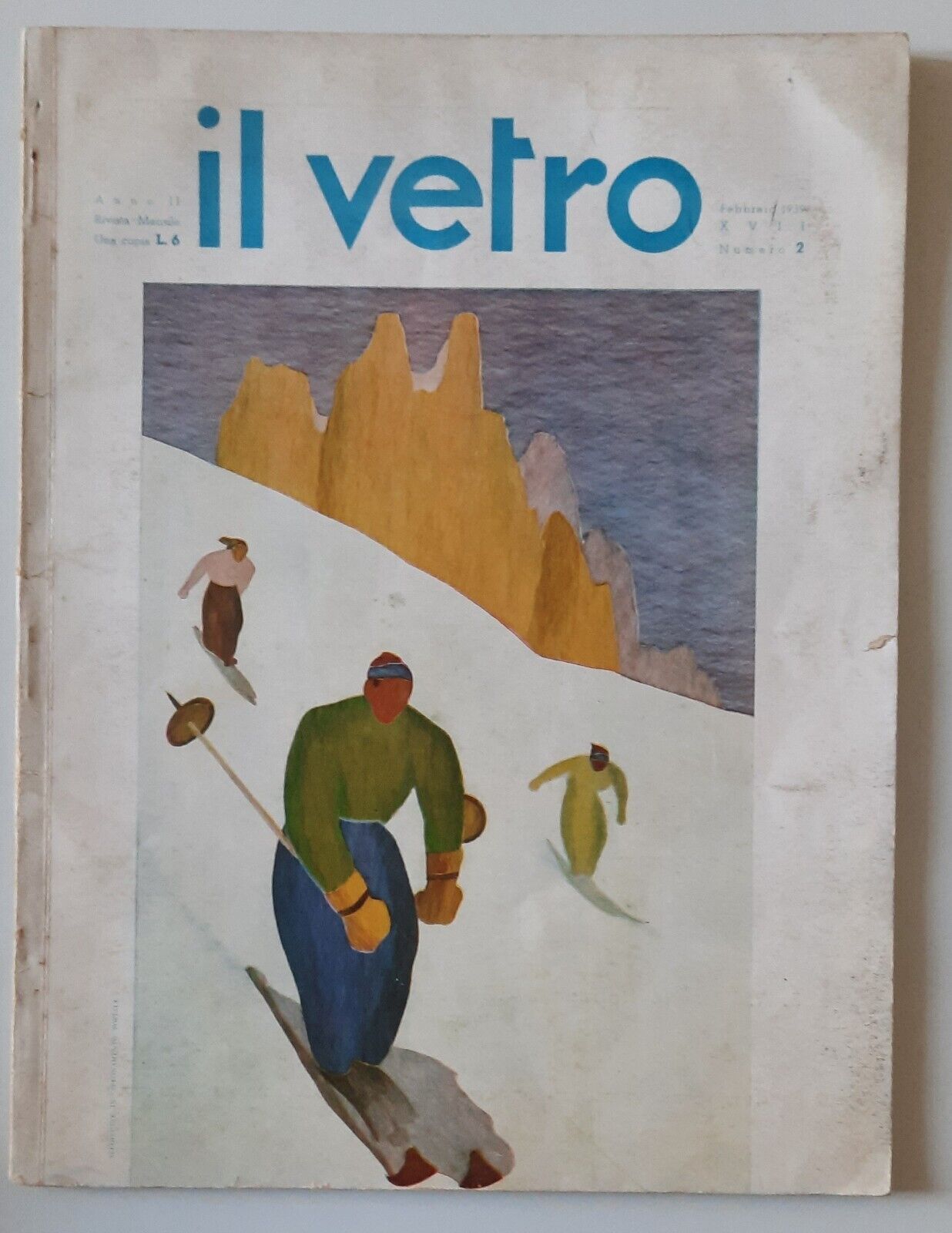 IL VETRO RIVISTA MENSILE FEBBRAIO 1939 N. 2