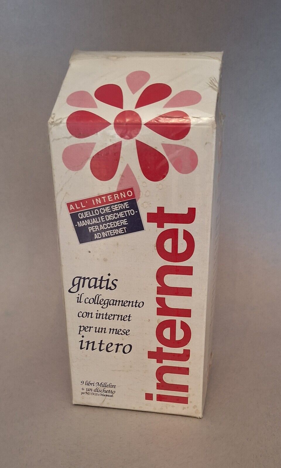 INTERNET RACCOLTA SPECIALE MILLELIRE STAMPA ALTERNATIVA SIGILLATO