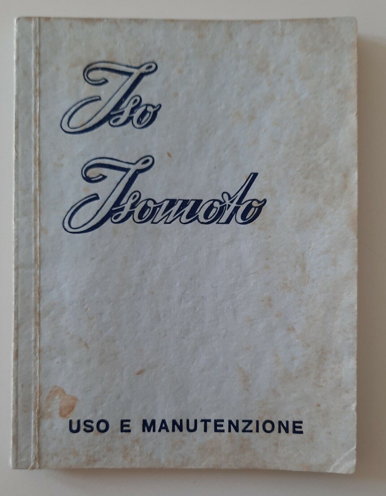 ISO ISOMOTO MOTO SCOOTER 125 MOTOLEGGERA 125 USO E MANUTENZIONE