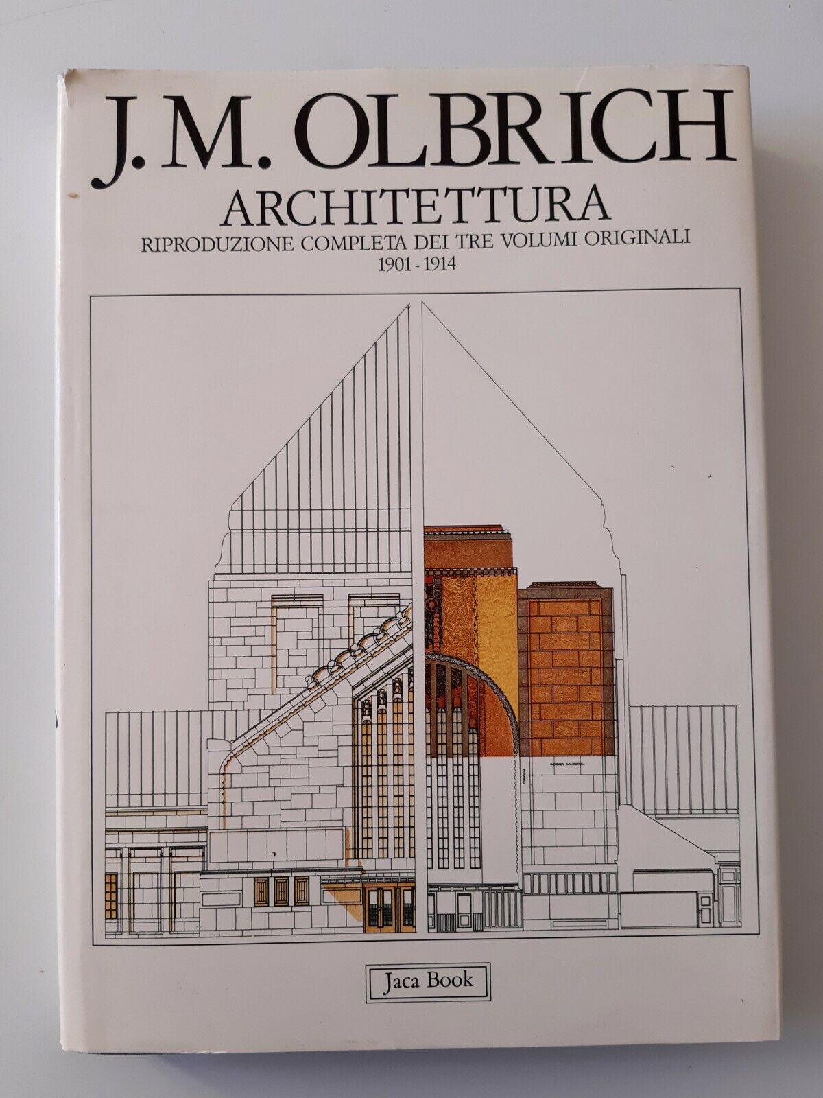 J.M. OLBRICH ARCHITETTURA JACA BOOK 1988