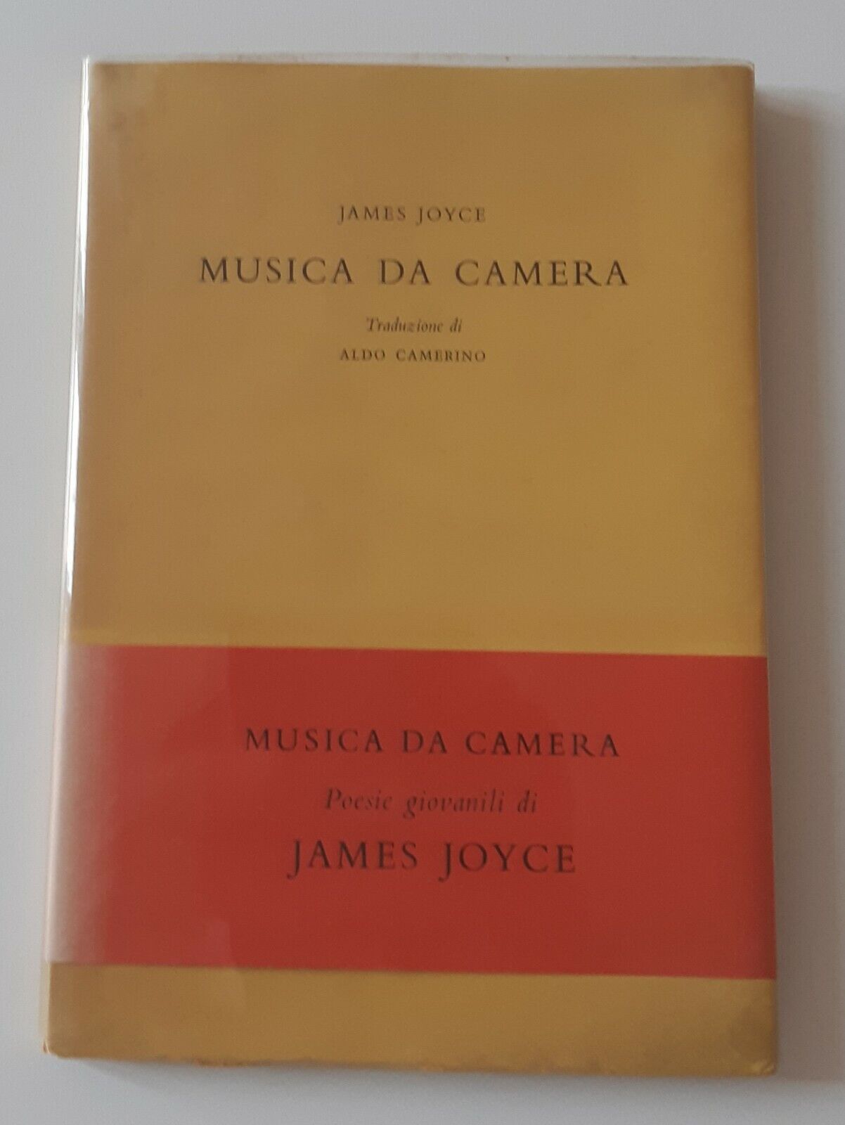 JAMES JOYCE MUSICA DA CAMERA ALL'INSEGNA DEL PESCE D'ORO 1961