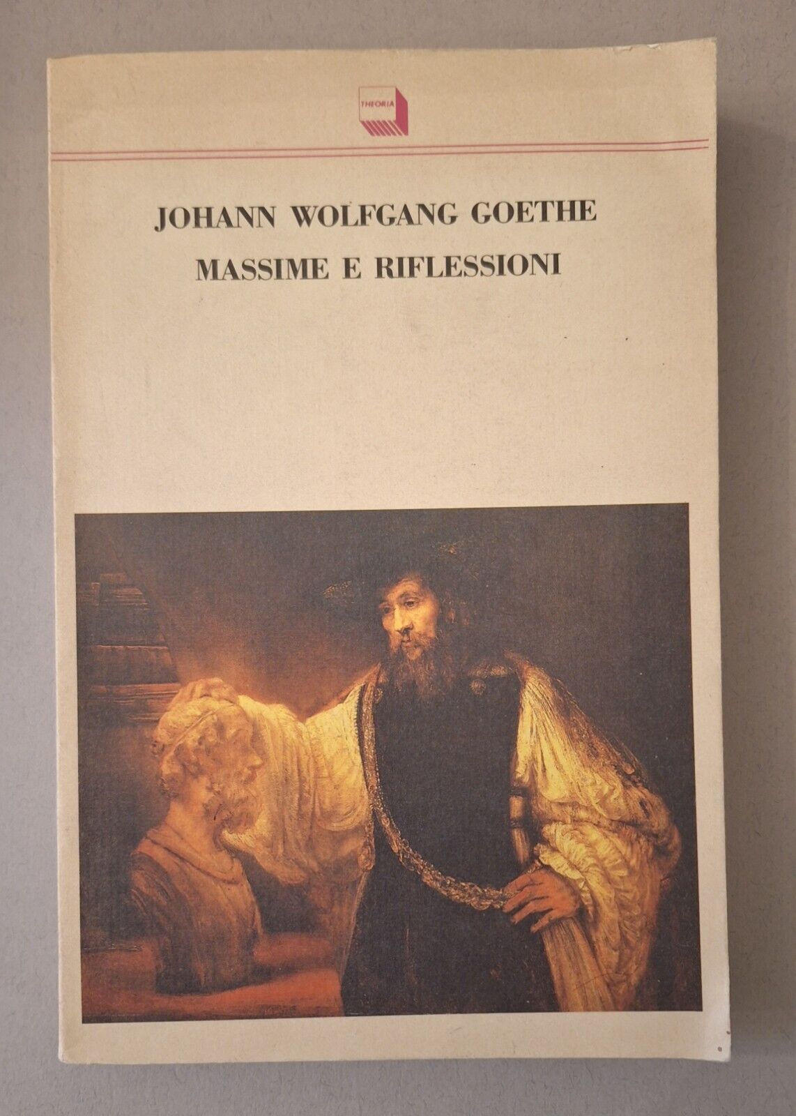 JOHANN WOLFGANG GOETHE MASSIME E RIFLESSIONI THEORIA 1990