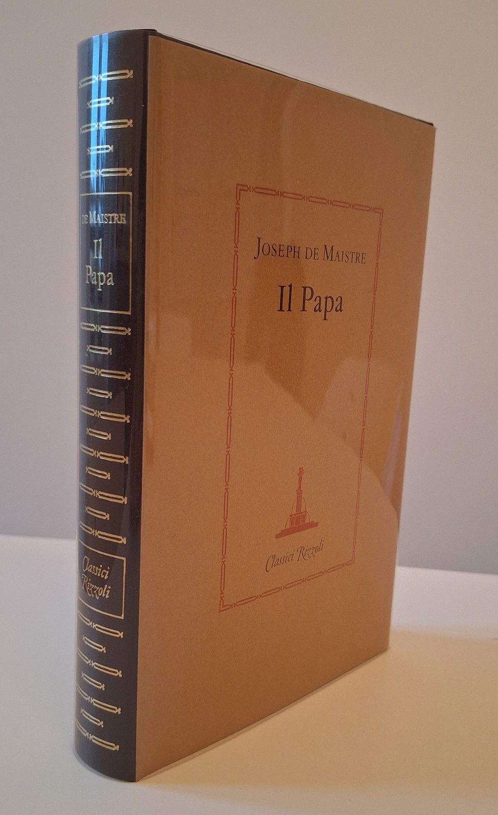 JOSEPH DE MAISTRE IL PAPA RIZZOLI CLASSICI 1984