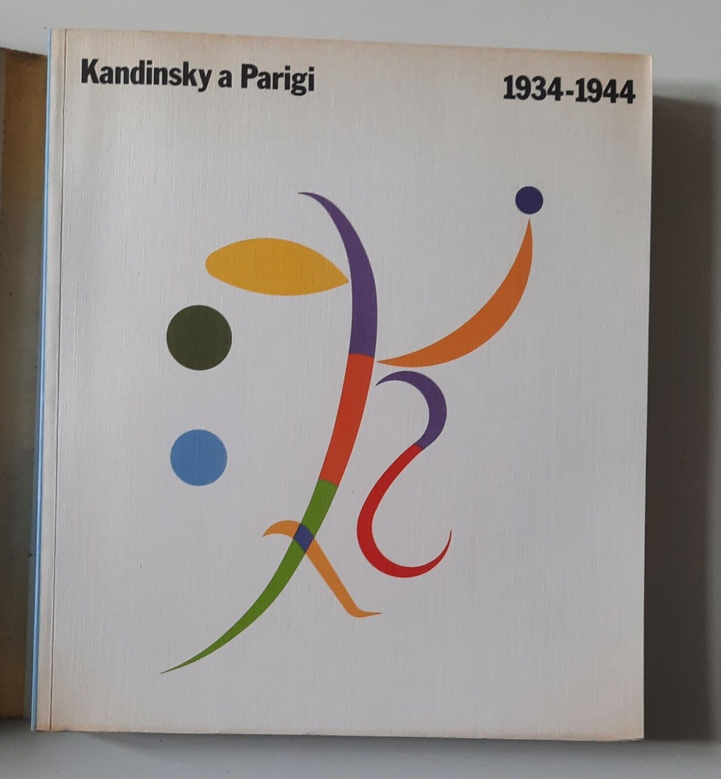 KANDINSKY A PARIGI 1934-1944 ELECTA RATTI 1985 CATALOGO MOSTRA PARIGI