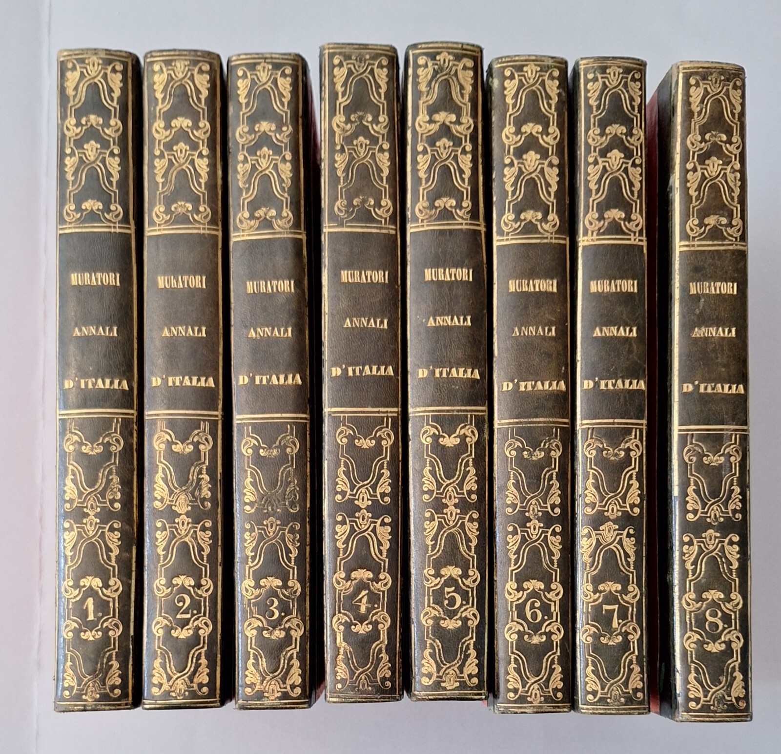 L.A. MURATORI ANNALI D'ITALIA VENEZIA STAB. G. ANTONELLI 1843 8 …