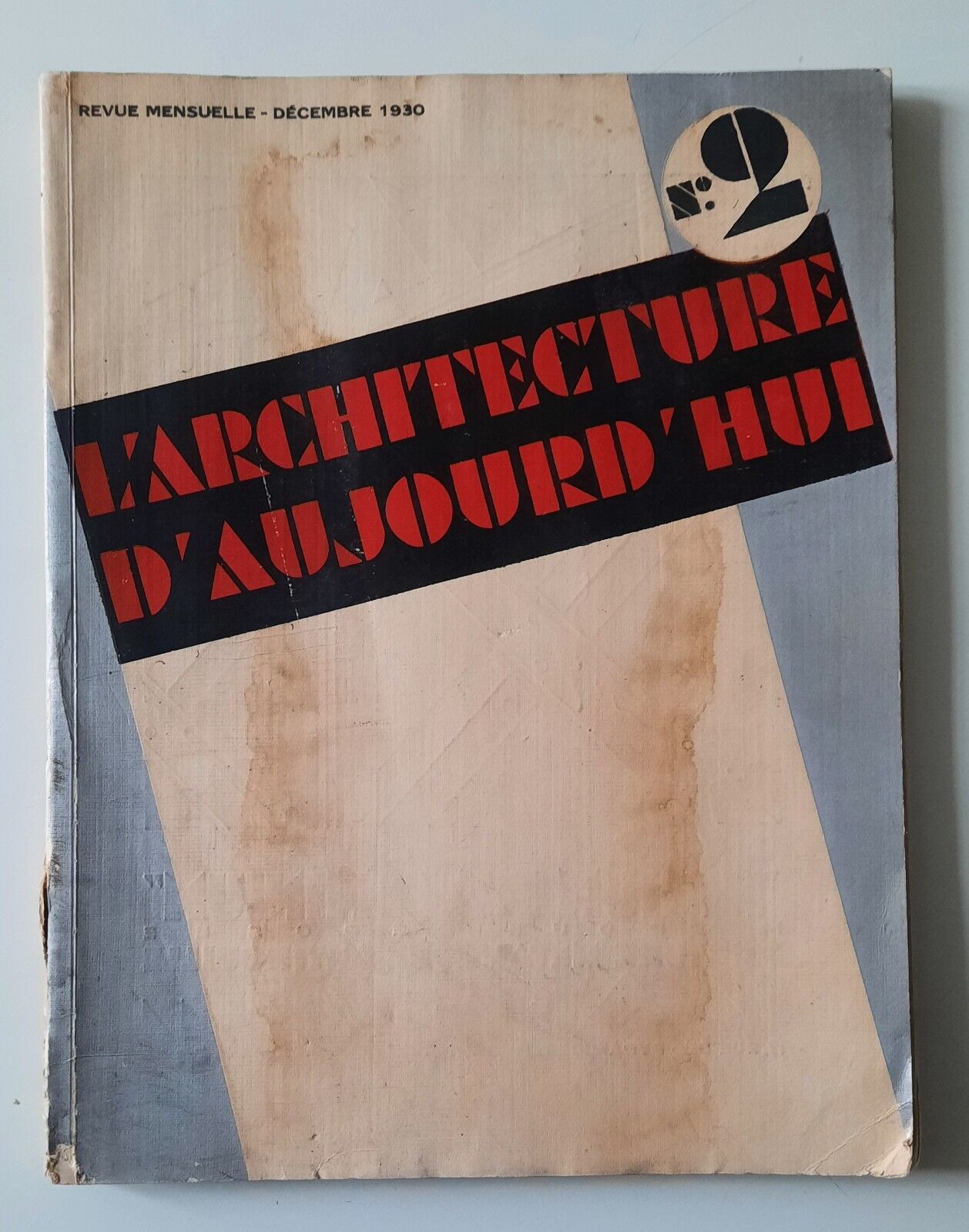 L'ARCHITECTURE D'AU JOURD'HUI REVUE MENSUELLE 1° ANNEE' DECEMBRE 1930