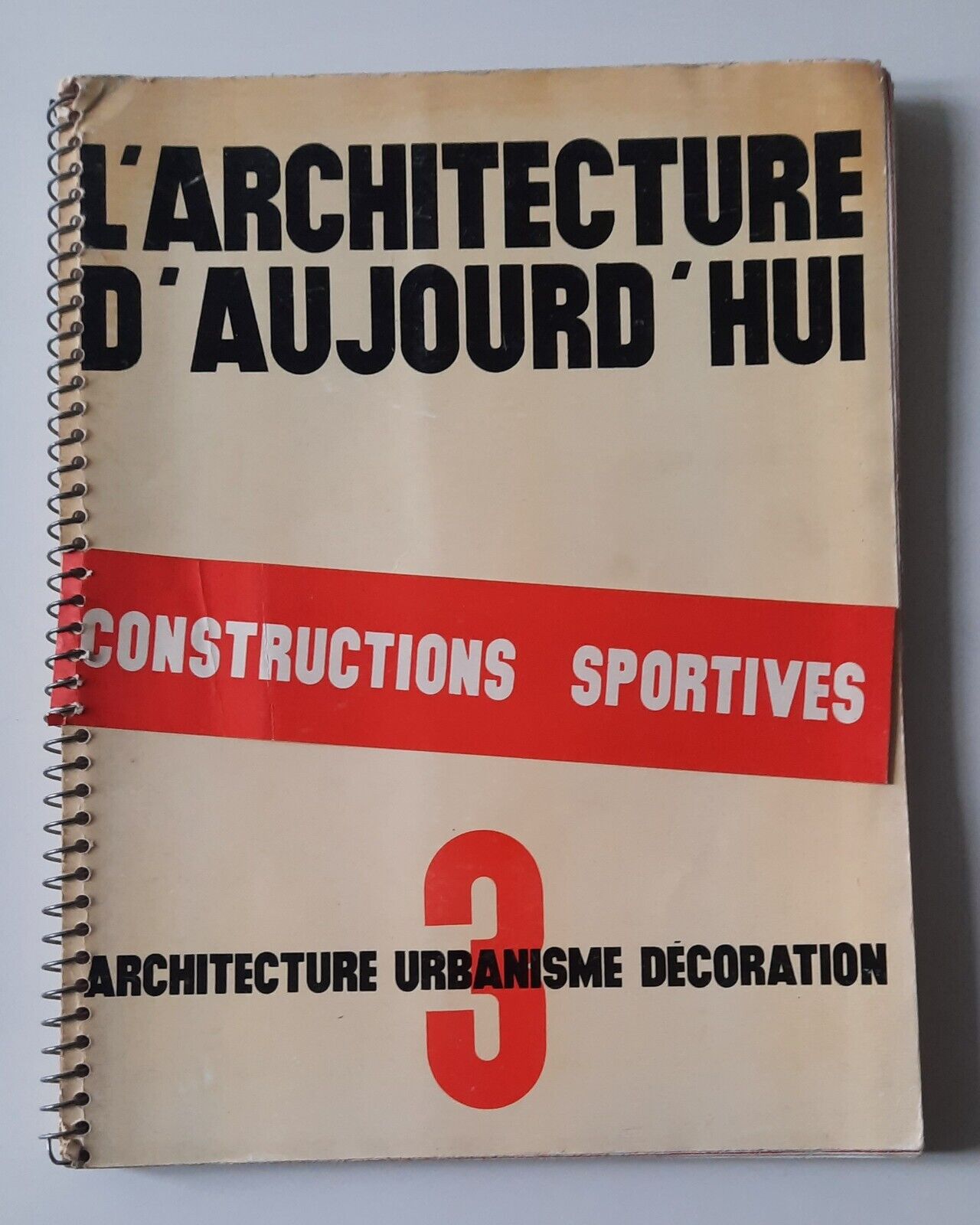 L'ARCHITECTURE D'AU JOURD'HUI REVUE MENSUELLE 5° ANNEE' AVRIL 1934