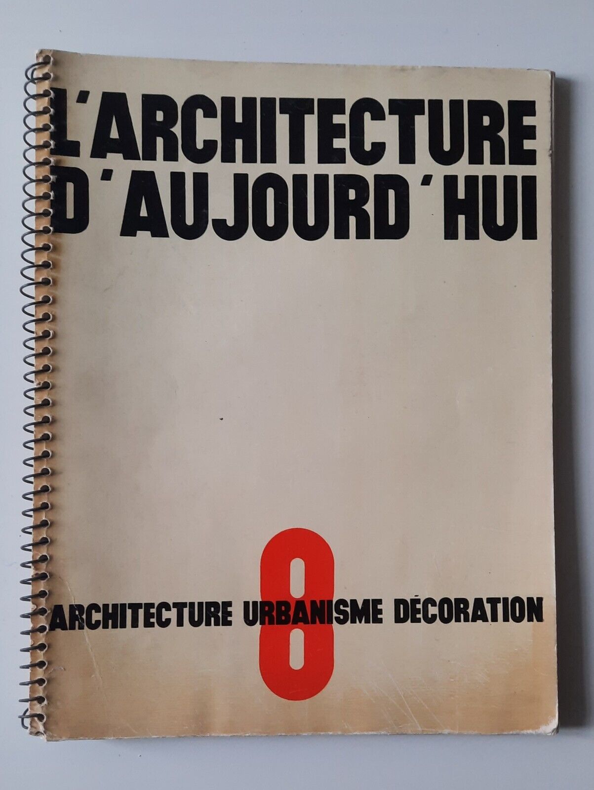 L'ARCHITECTURE D'AU JOURD'HUI REVUE MENSUELLE 5° ANNEE' OCTOBRE-NOVEMBRE 1934