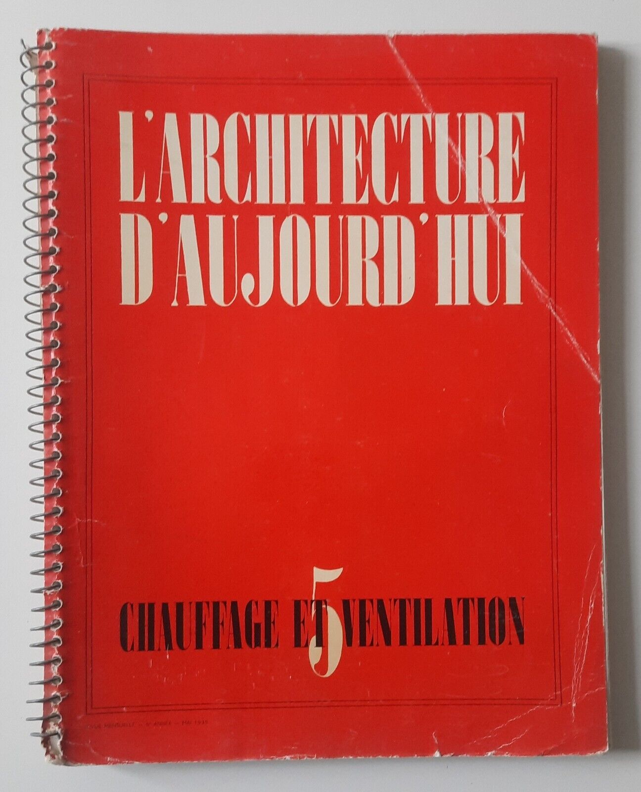 L'ARCHITECTURE D'AU JOURD'HUI REVUE MENSUELLE 6° ANNEE' MAI 1935