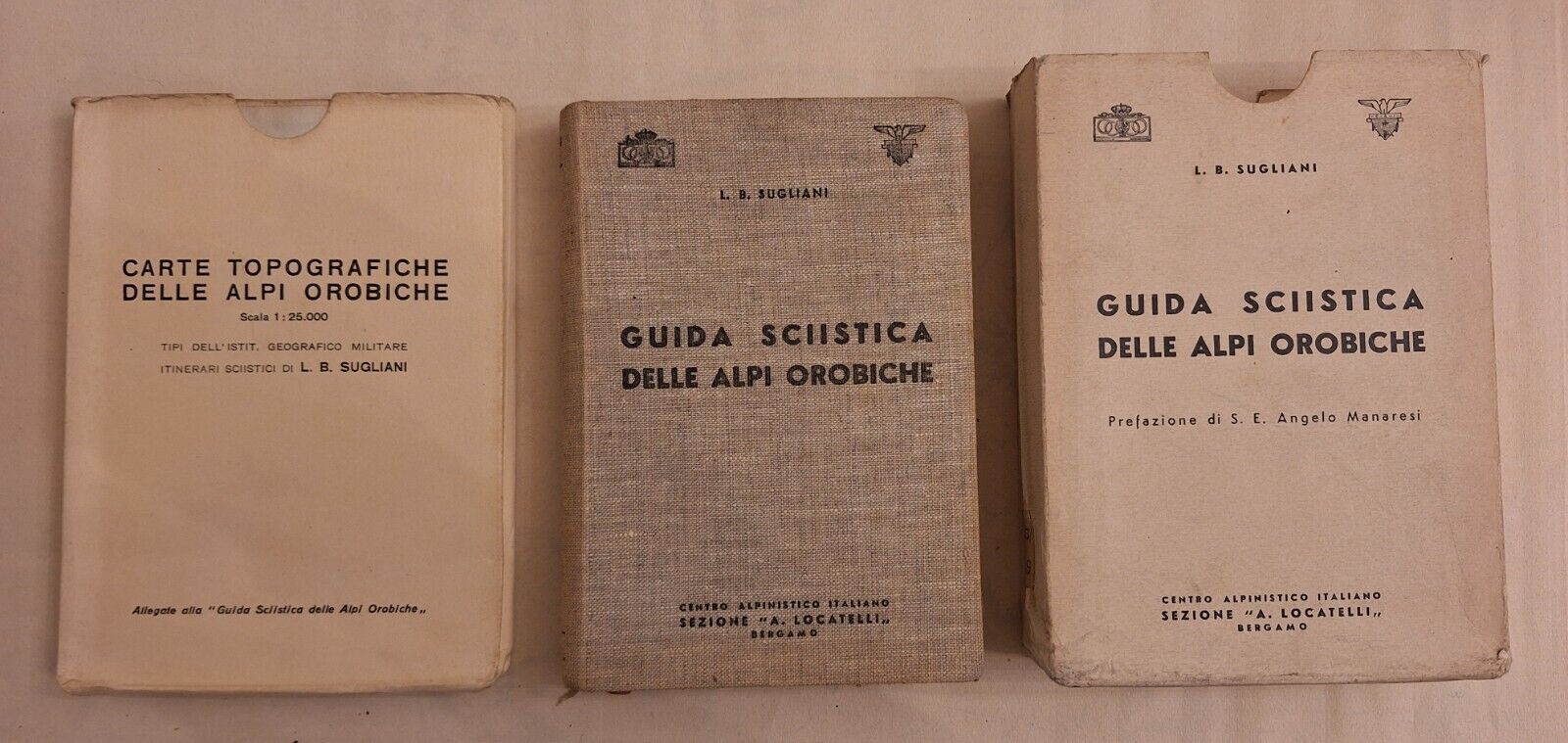 L. B. SUGLIANI GUIDA SCIISTICA DELLE ALPI OROBICHE CAI SEZ. …