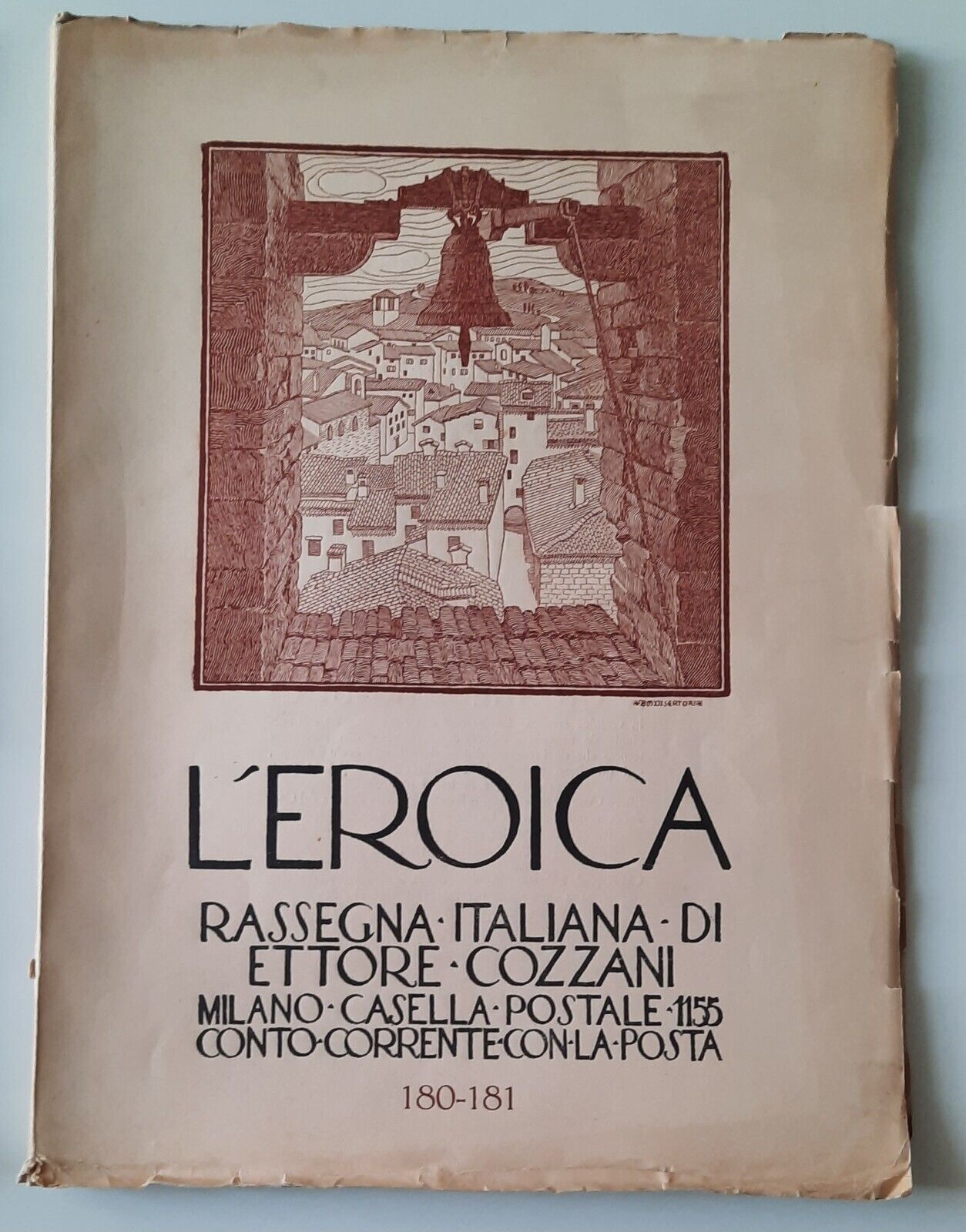 L'EROICA RASSEGNA ITALIANA DI ETTORE COZZANI RIVISTA N. 180 - …